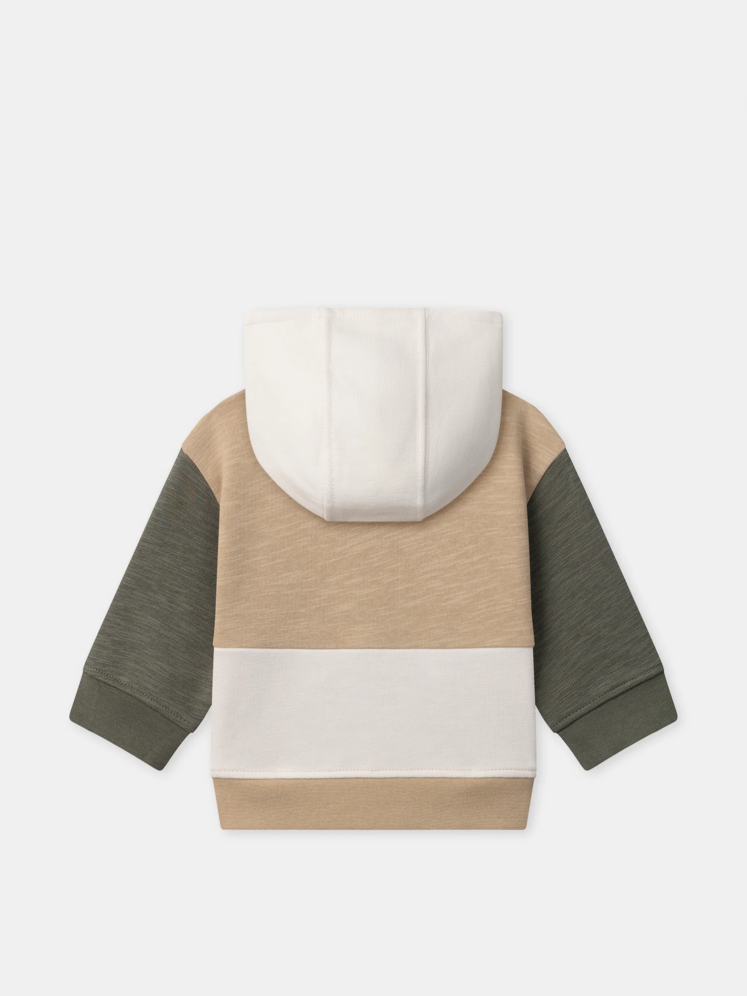 Gilet tricolore à capuche Bébé Garçon - Image 8
