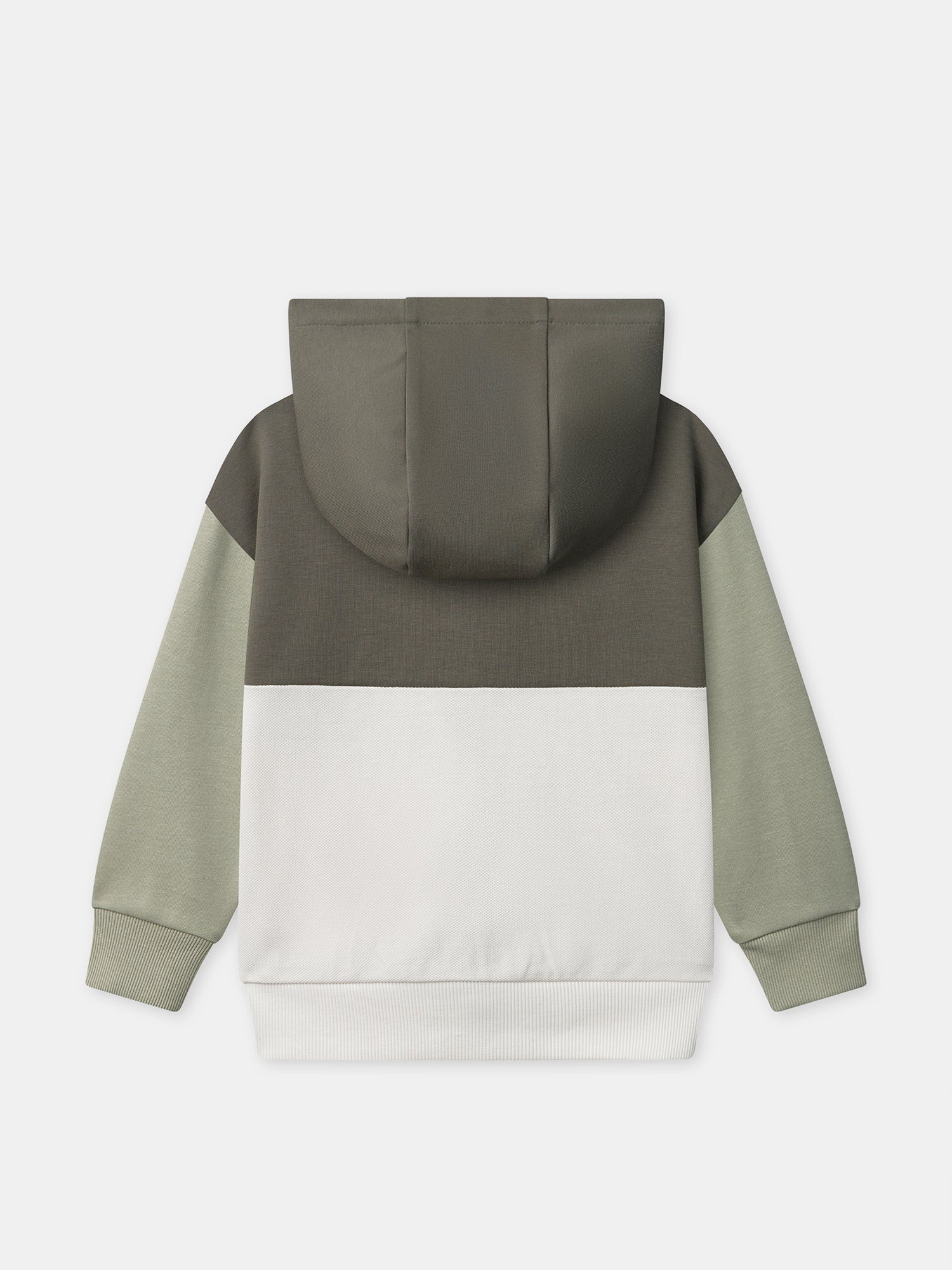 Gilet tricolore à capuche Garçon - Image 3