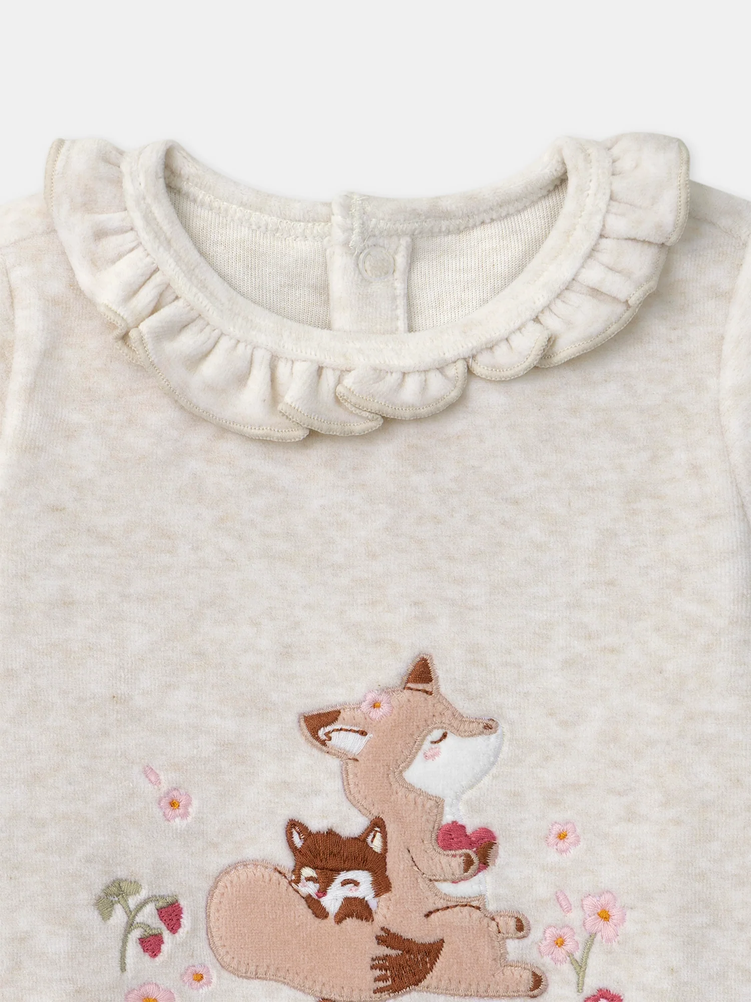 Grenouillère Beige Chiné - Image 3