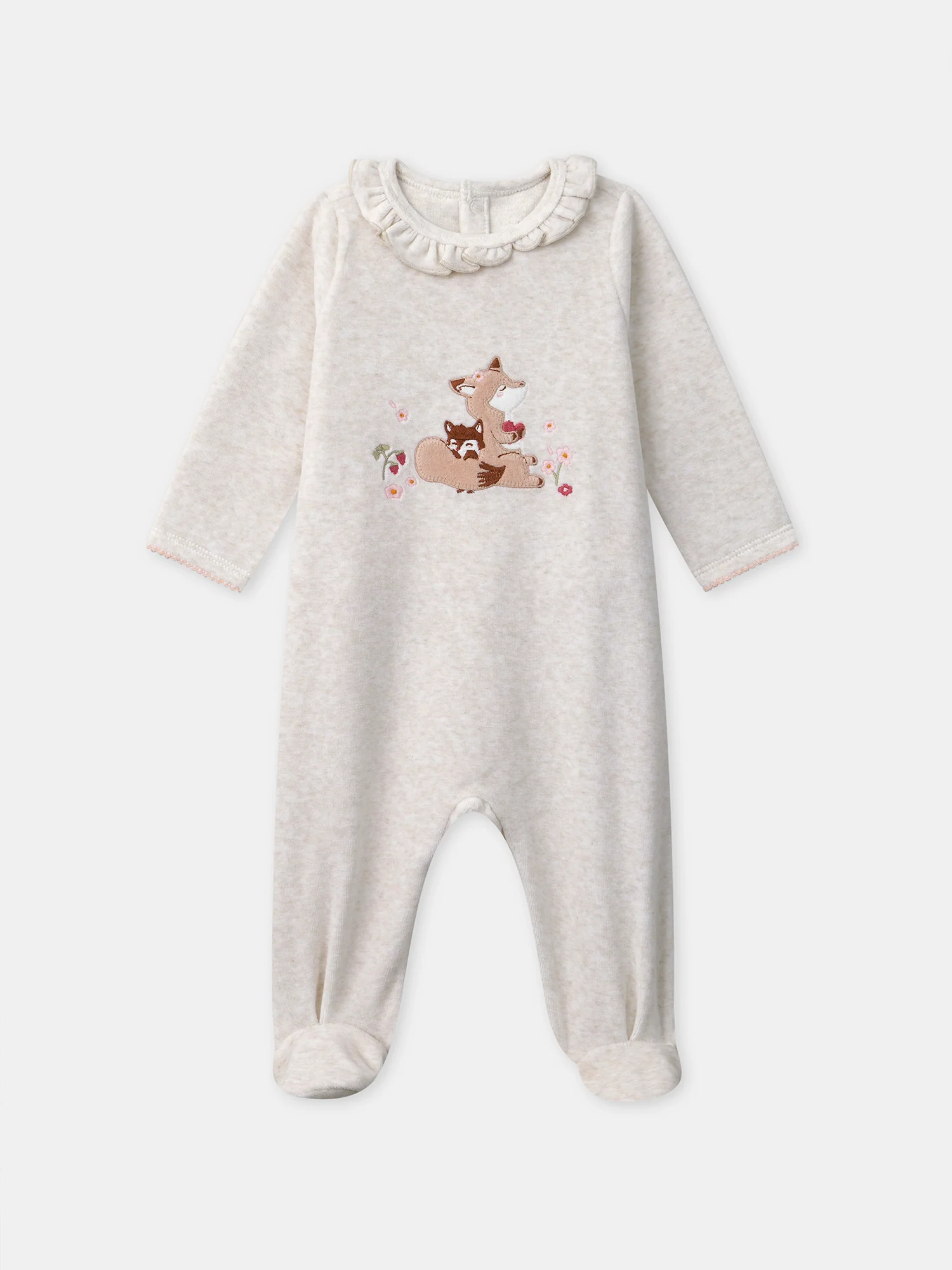 Grenouillère Beige Chiné - Image 6