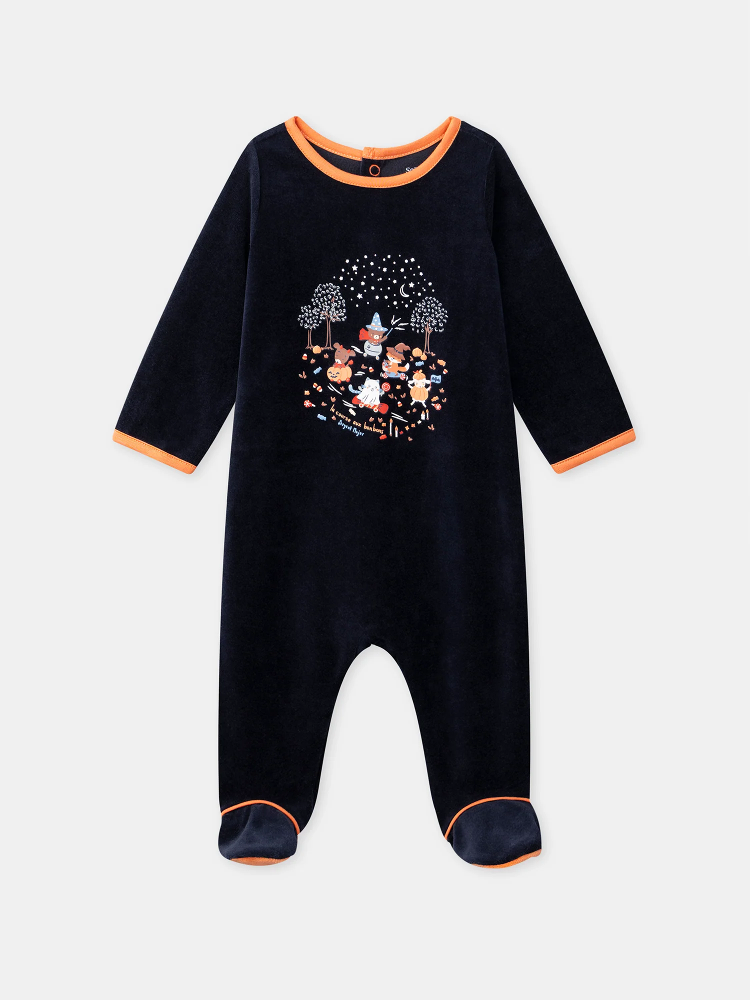 Grenouillère bleu marine Bébé Garçon - Image 8