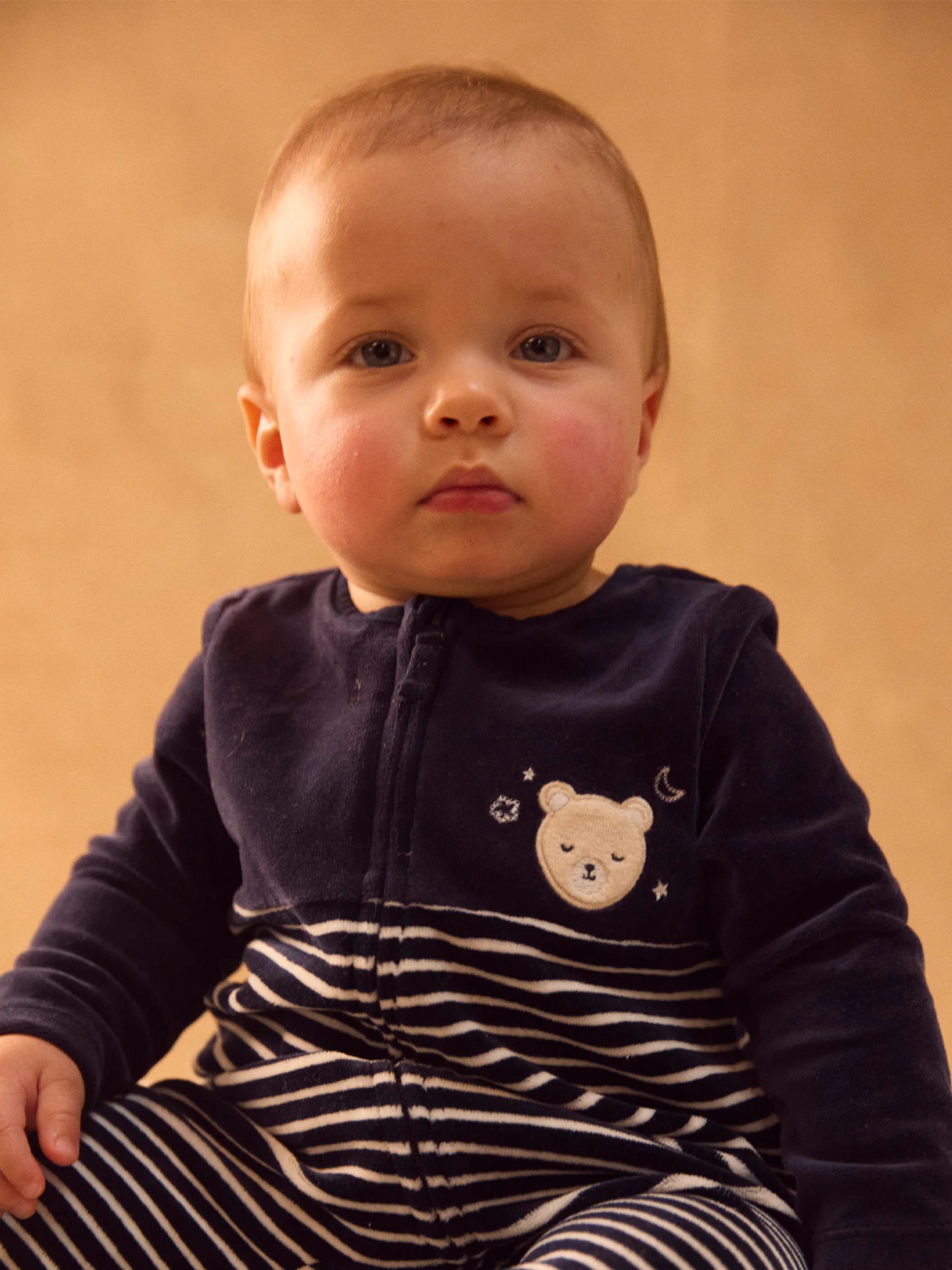 Grenouillère bleu marine Bébé Garçon - Image 3