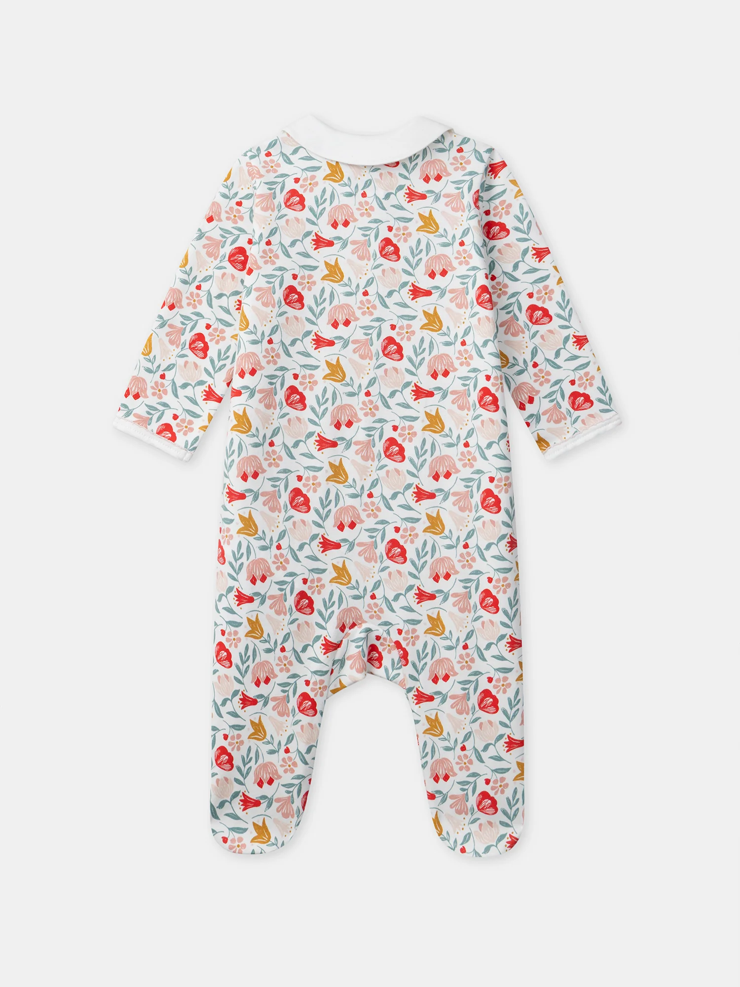 Grenouillère imprimé fleuri Bébé Fille - Image 5