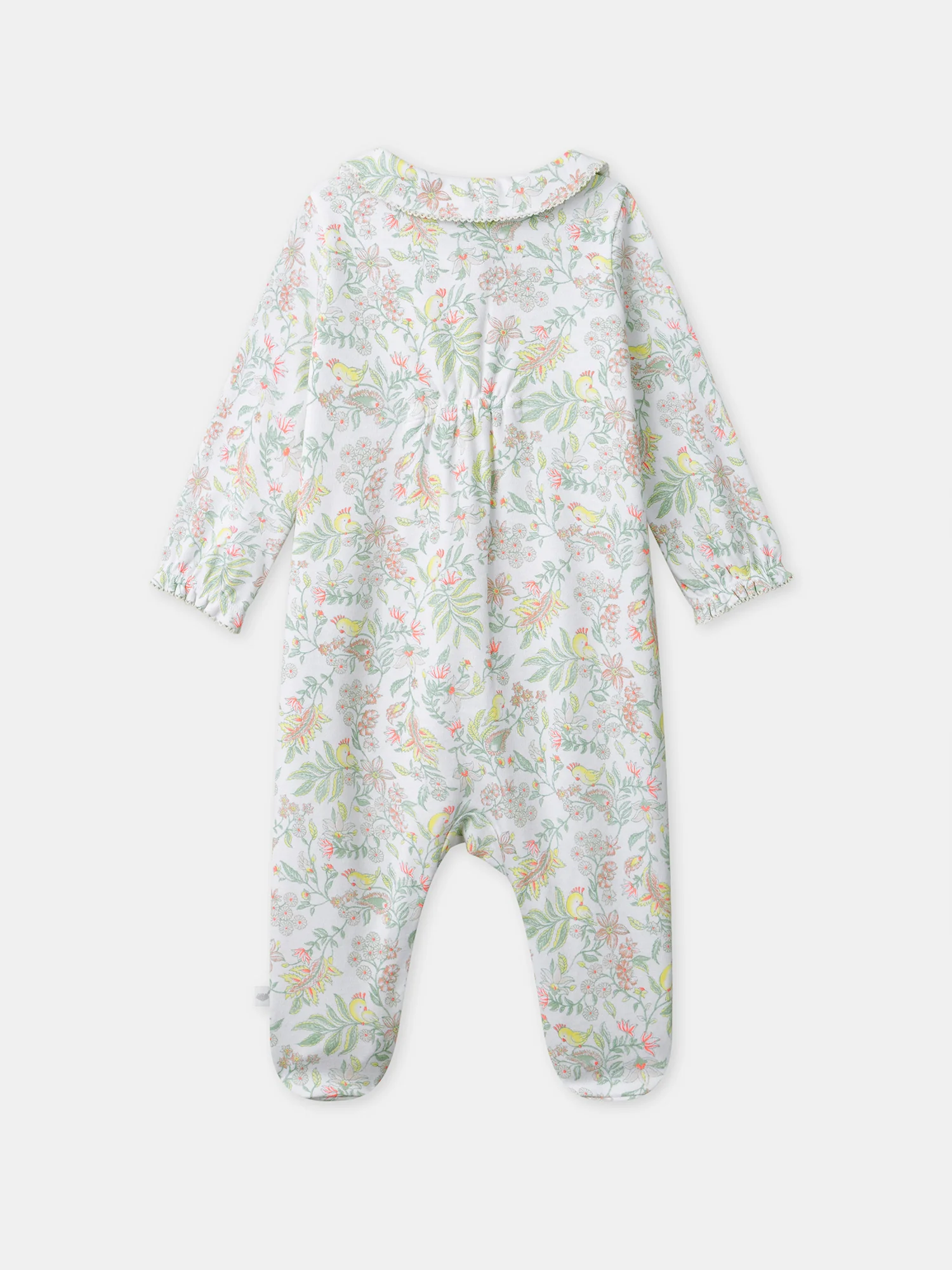 Grenouillère imprimé fleuri Naissance Fille - Image 8