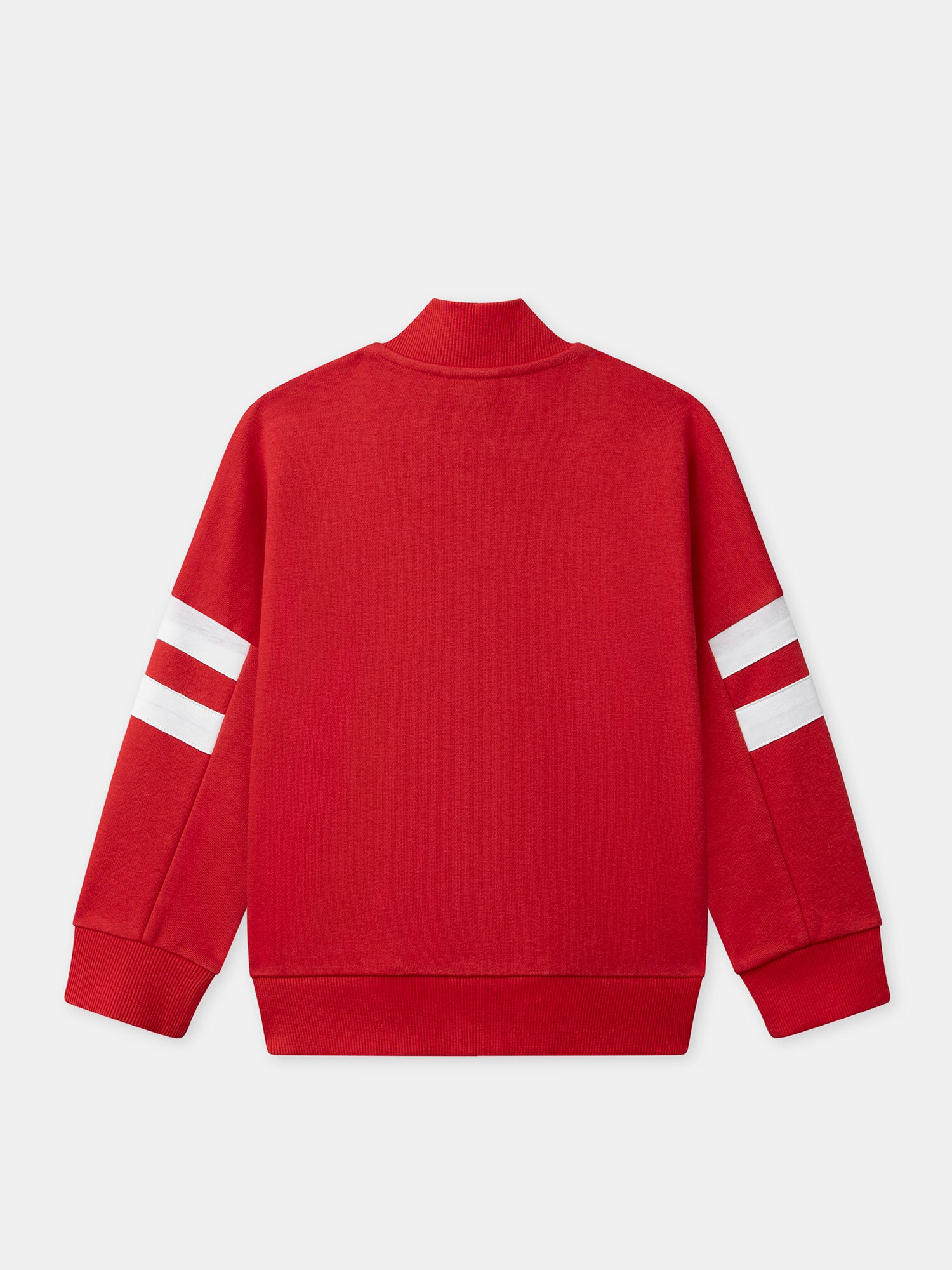 Gilet rouge zippé Garçon - Image 6