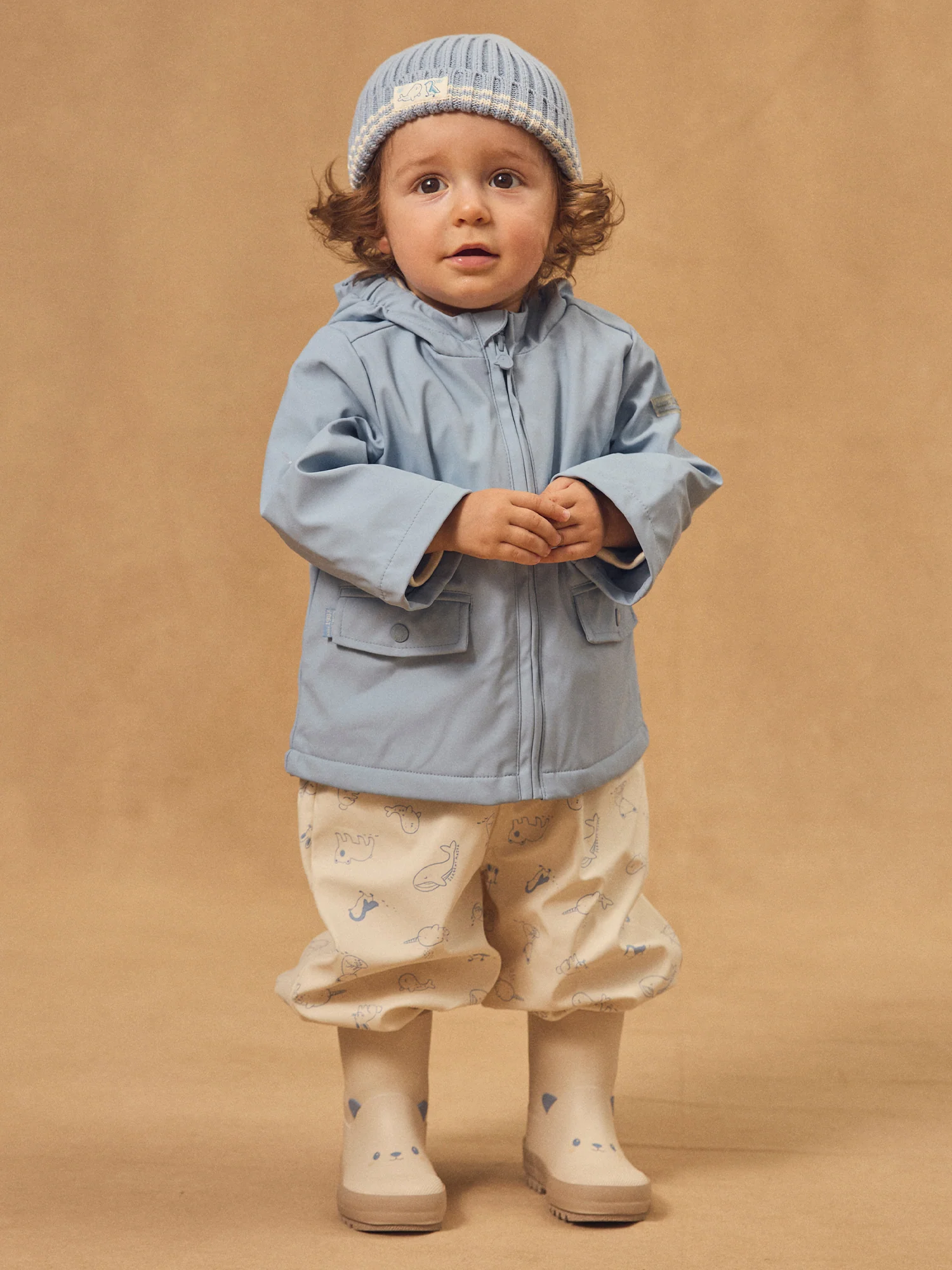 Imperméable bleu Bébé Garçon - Image 4