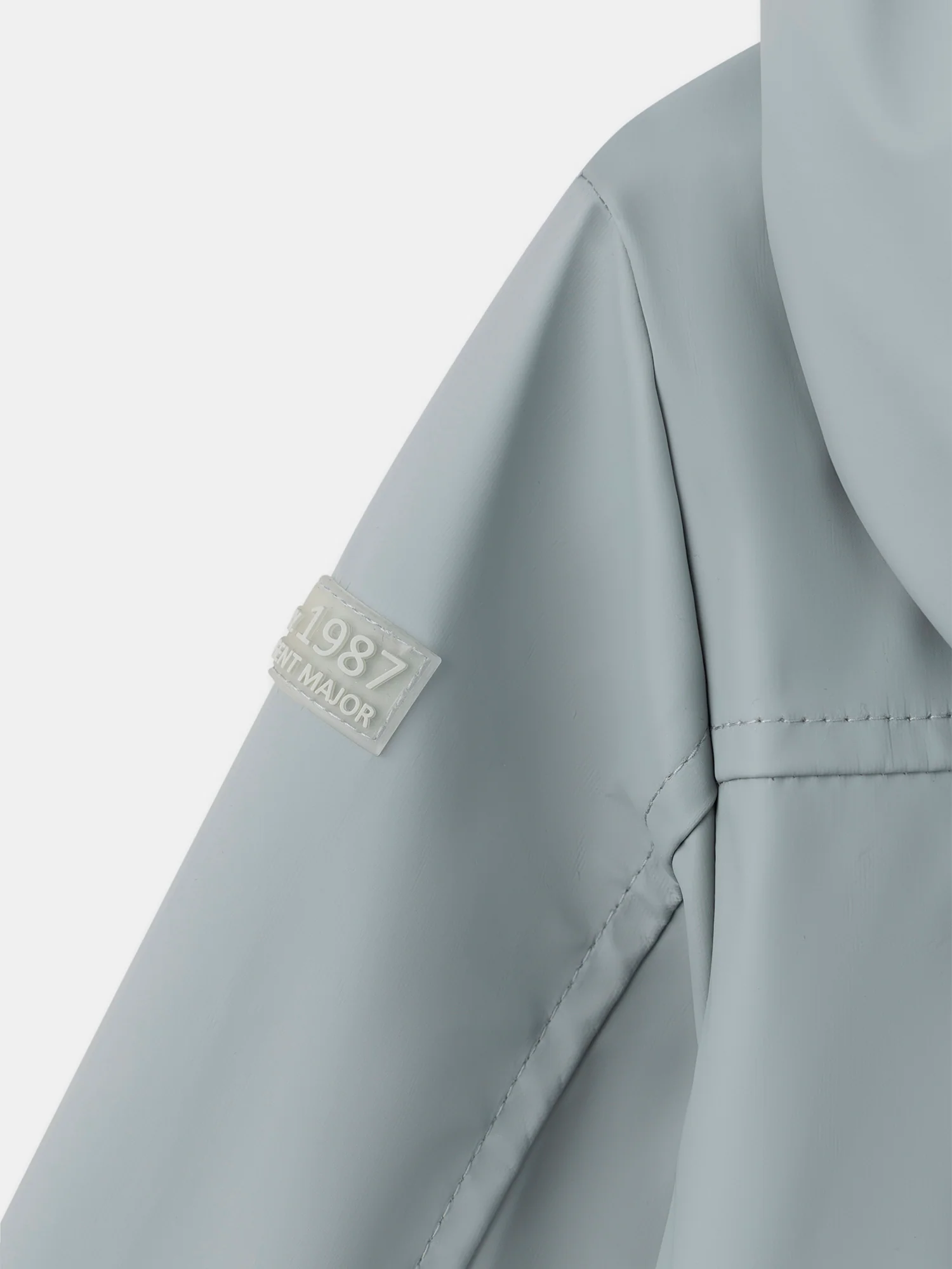 Imperméable détail rayé - Image 4