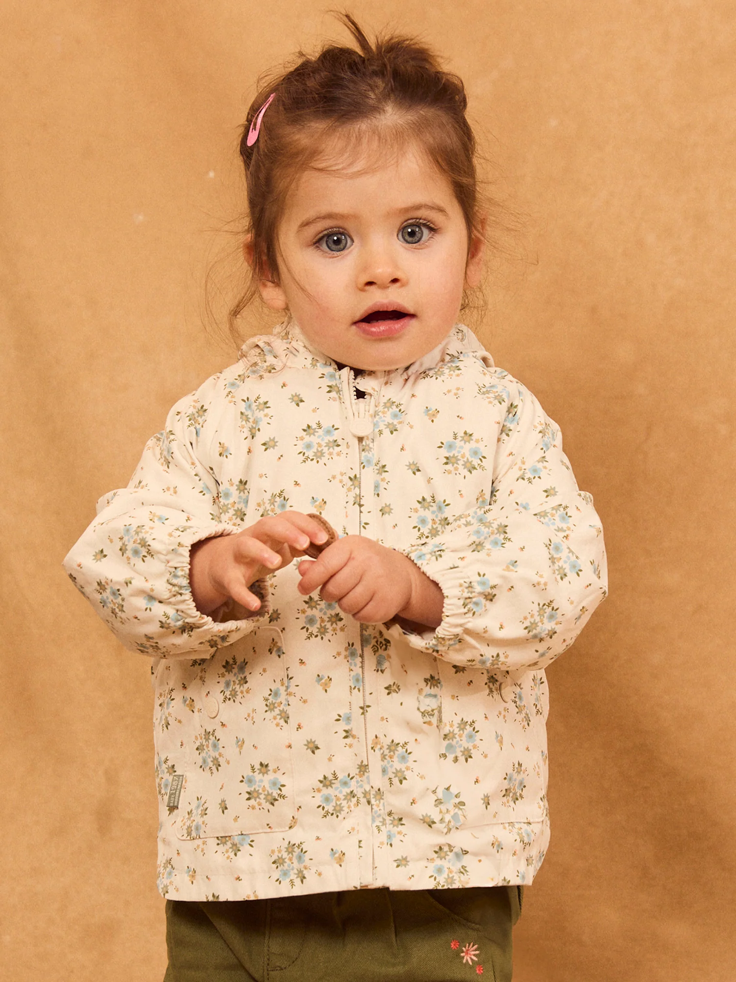 Imperméable 3 en 1 imprimé fleuri Bébé Fille - Image 2