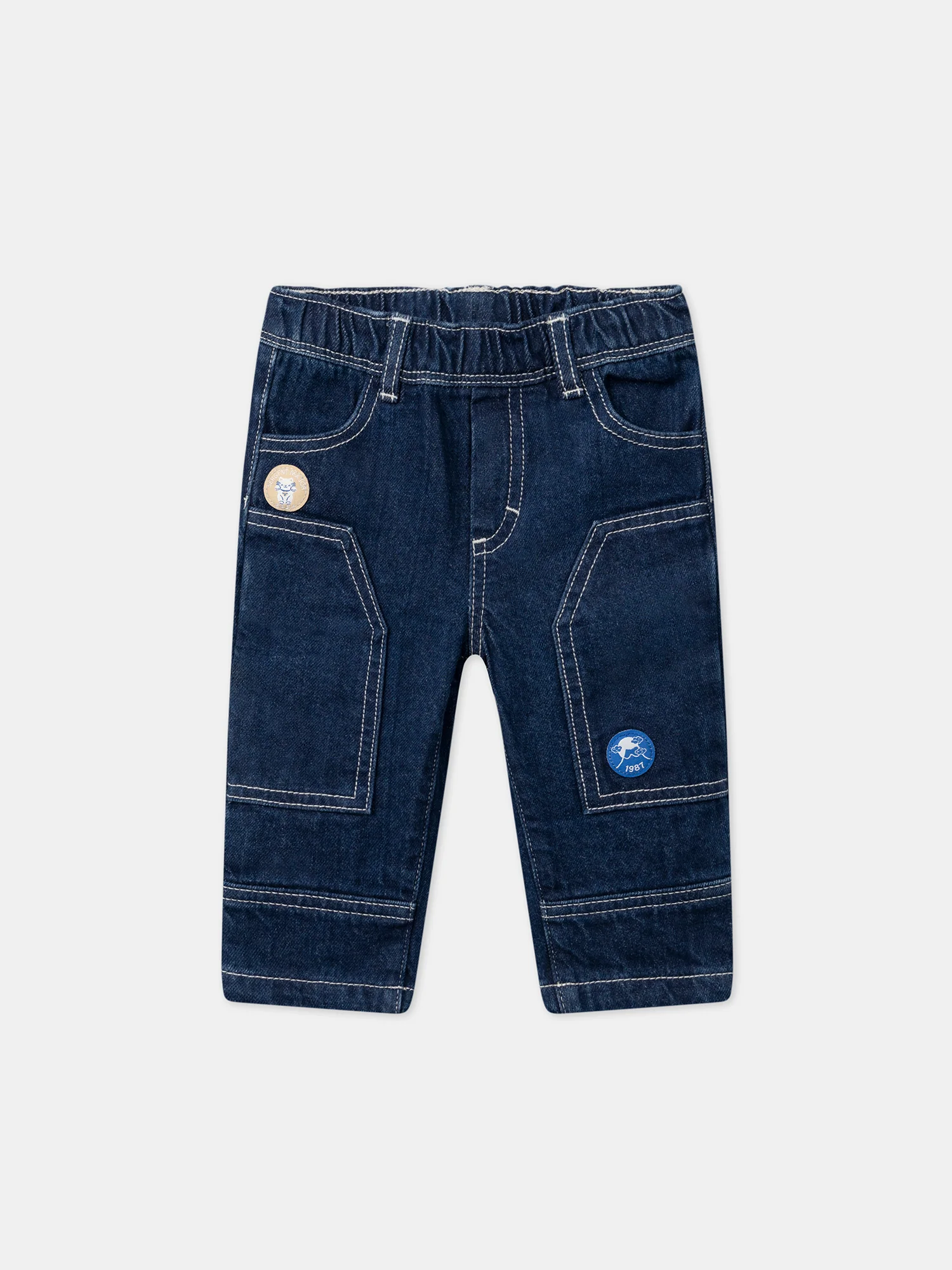 Jean en denim brut