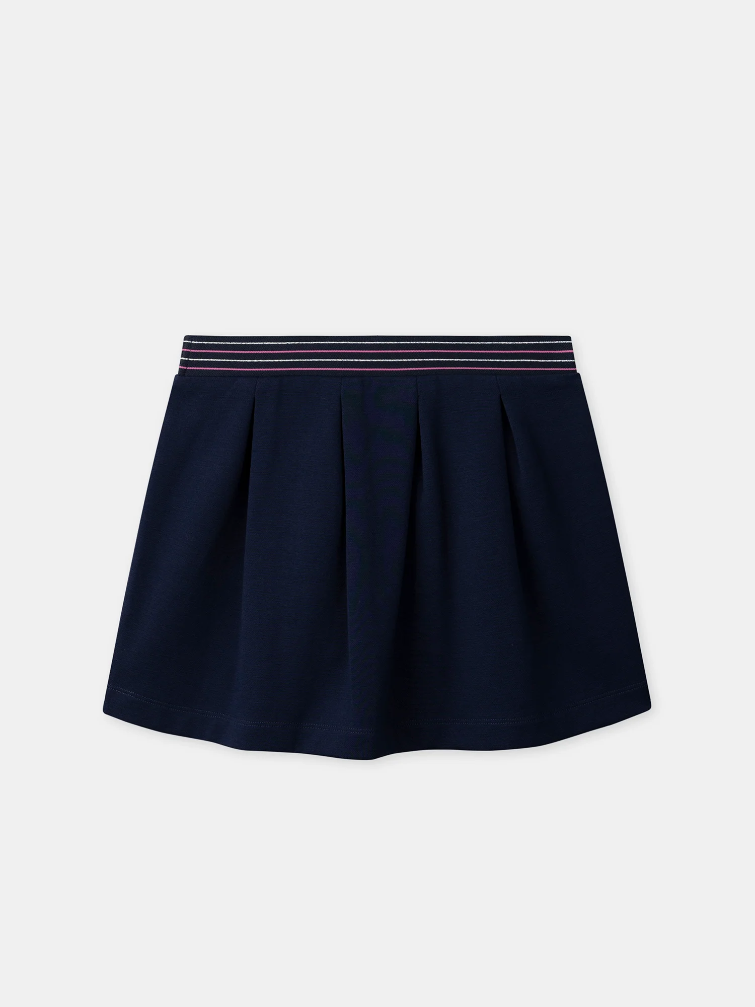 Jupe bleu marine plissée Fille - Image 3