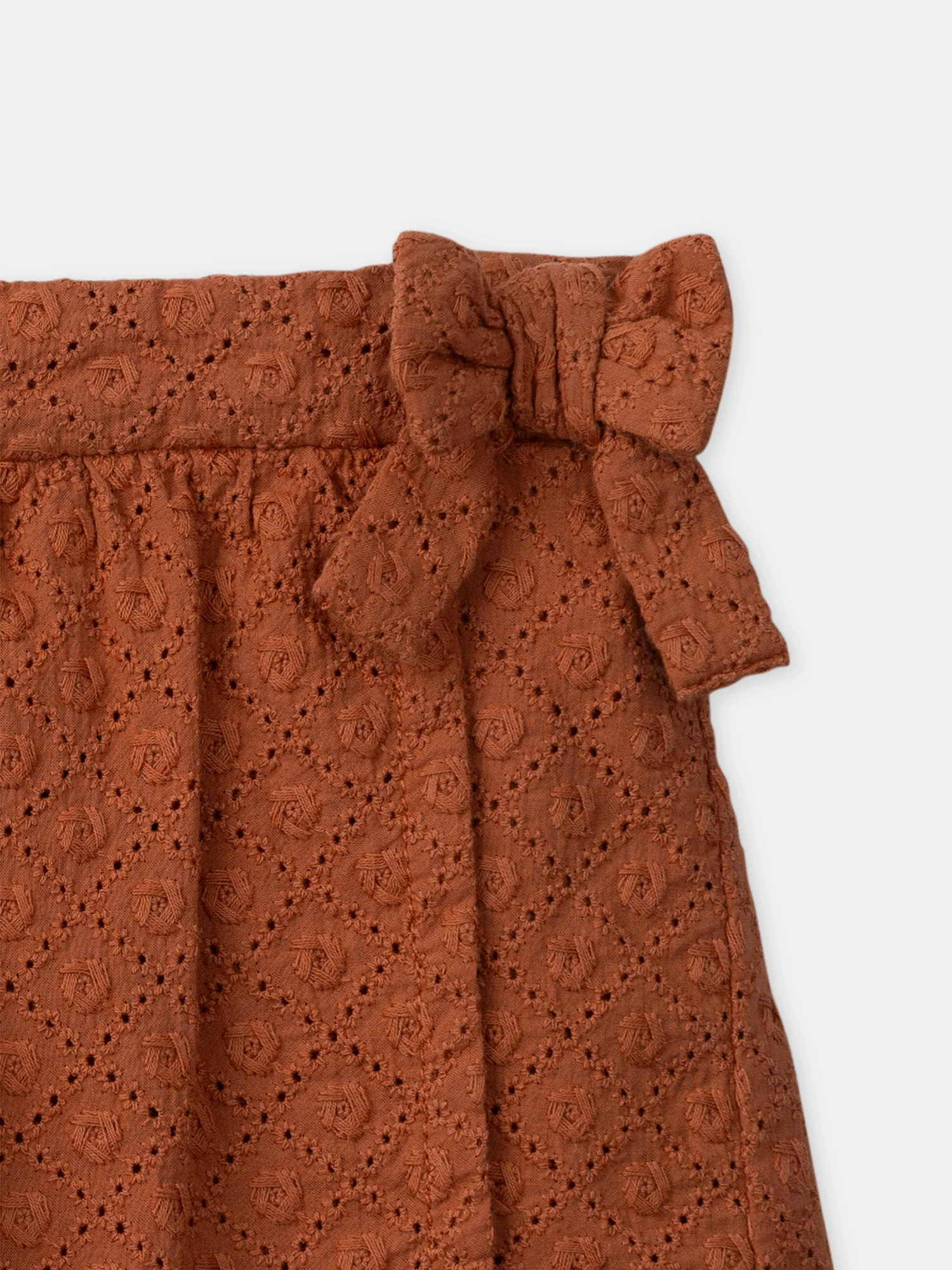 Jupe short broderie anglaise - Image 5