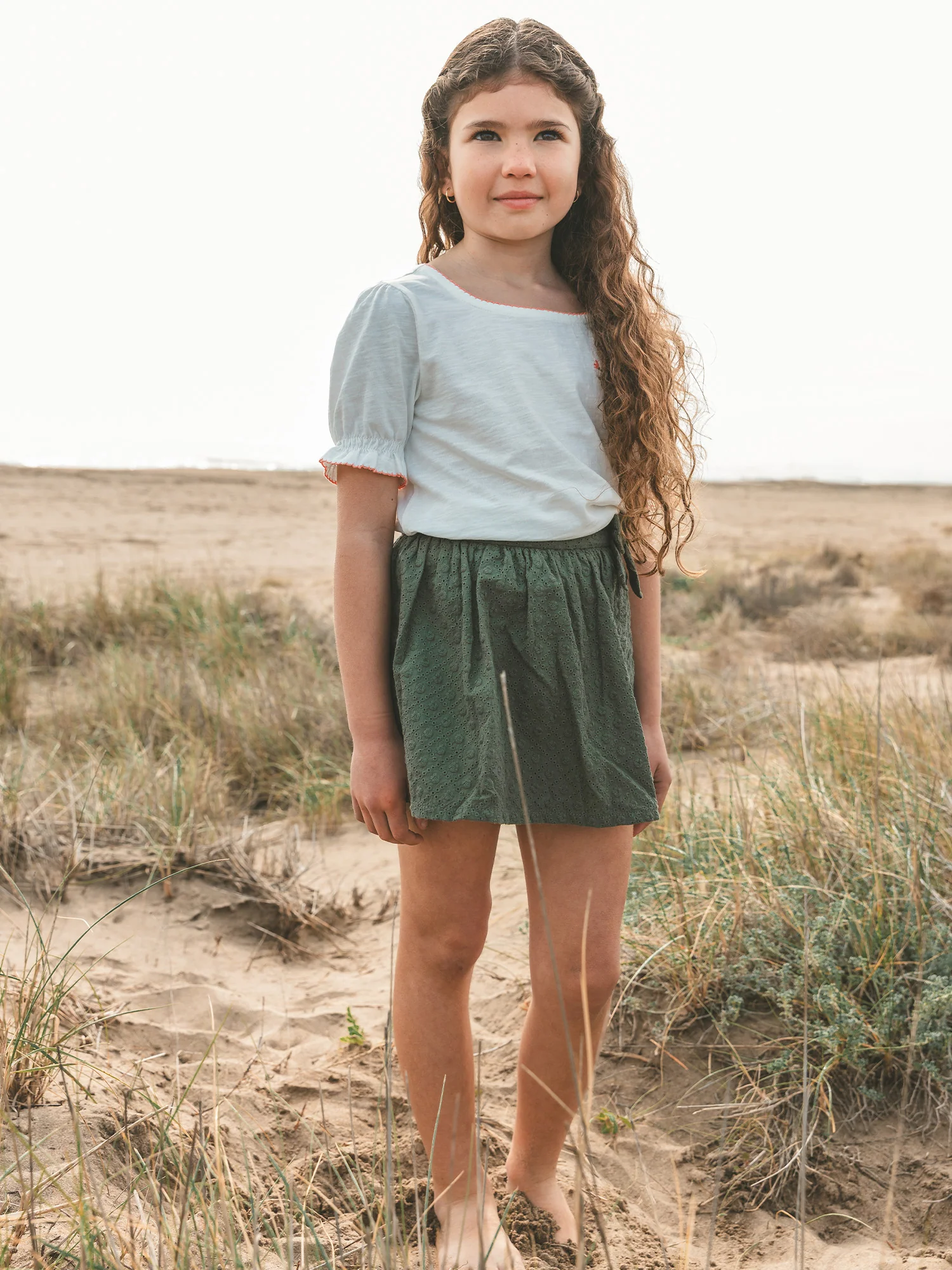 Jupe short kaki Fille - Image 5