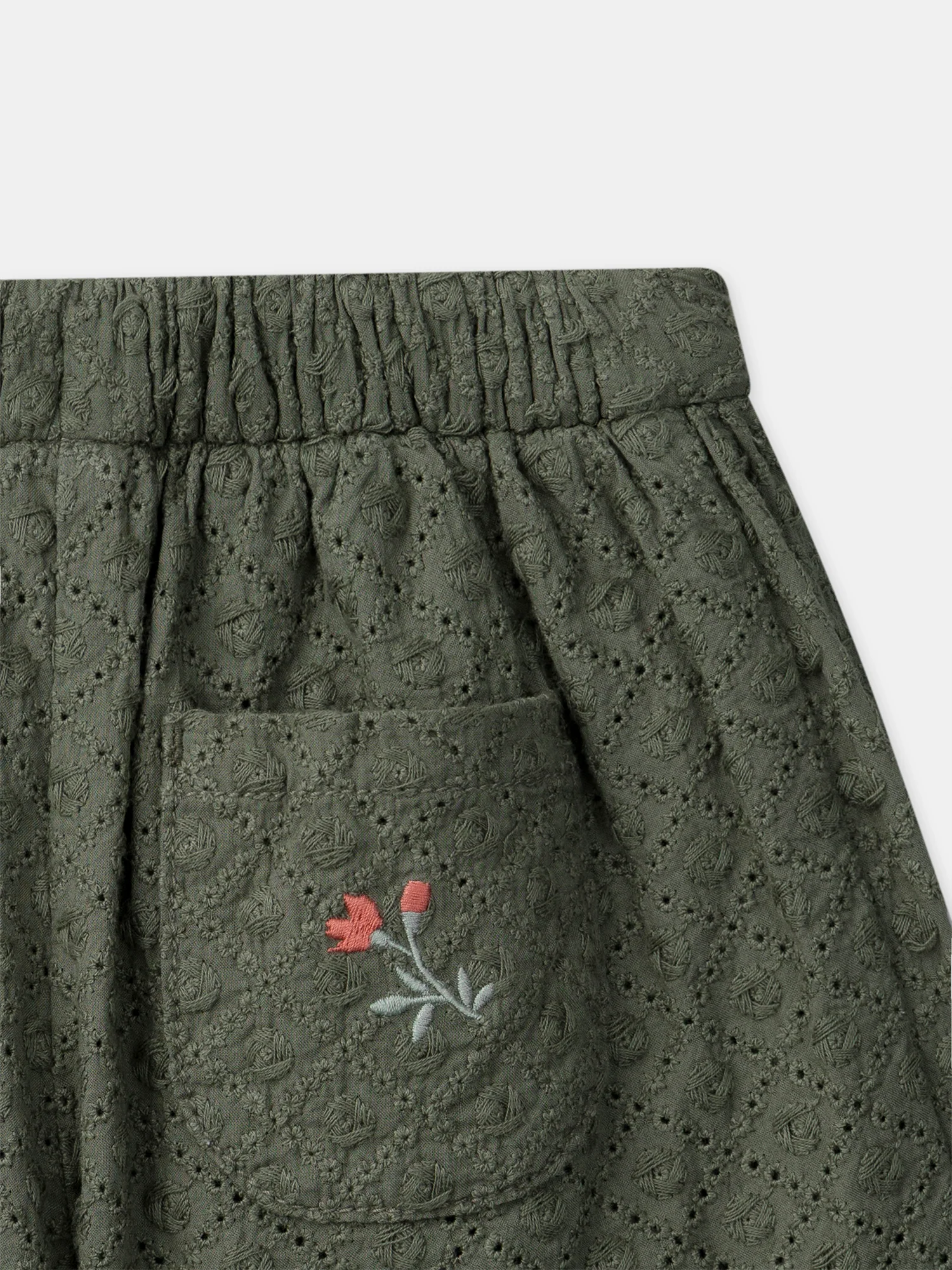 Jupe short kaki Fille - Image 7