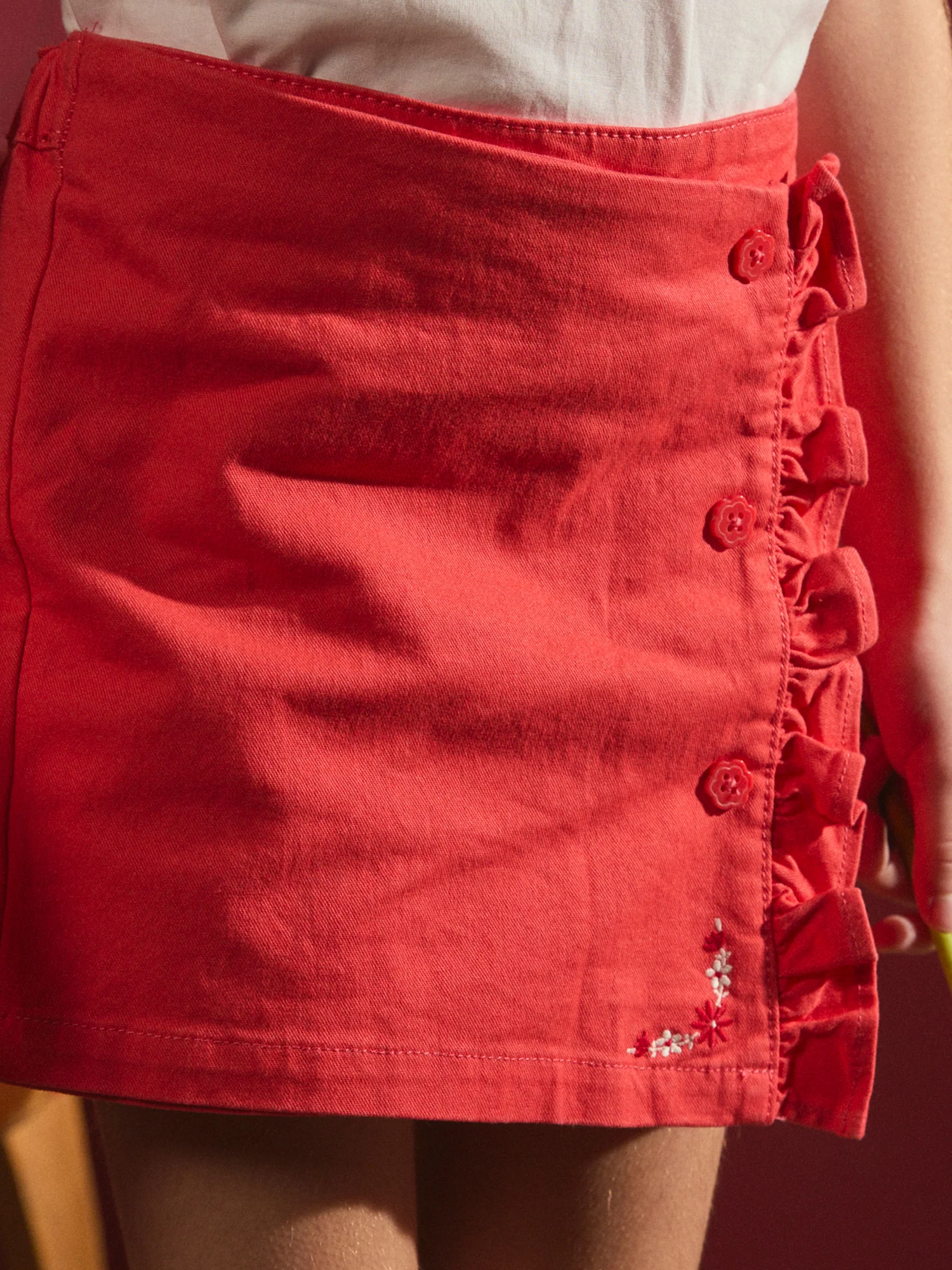 Jupe short volant - Image 4