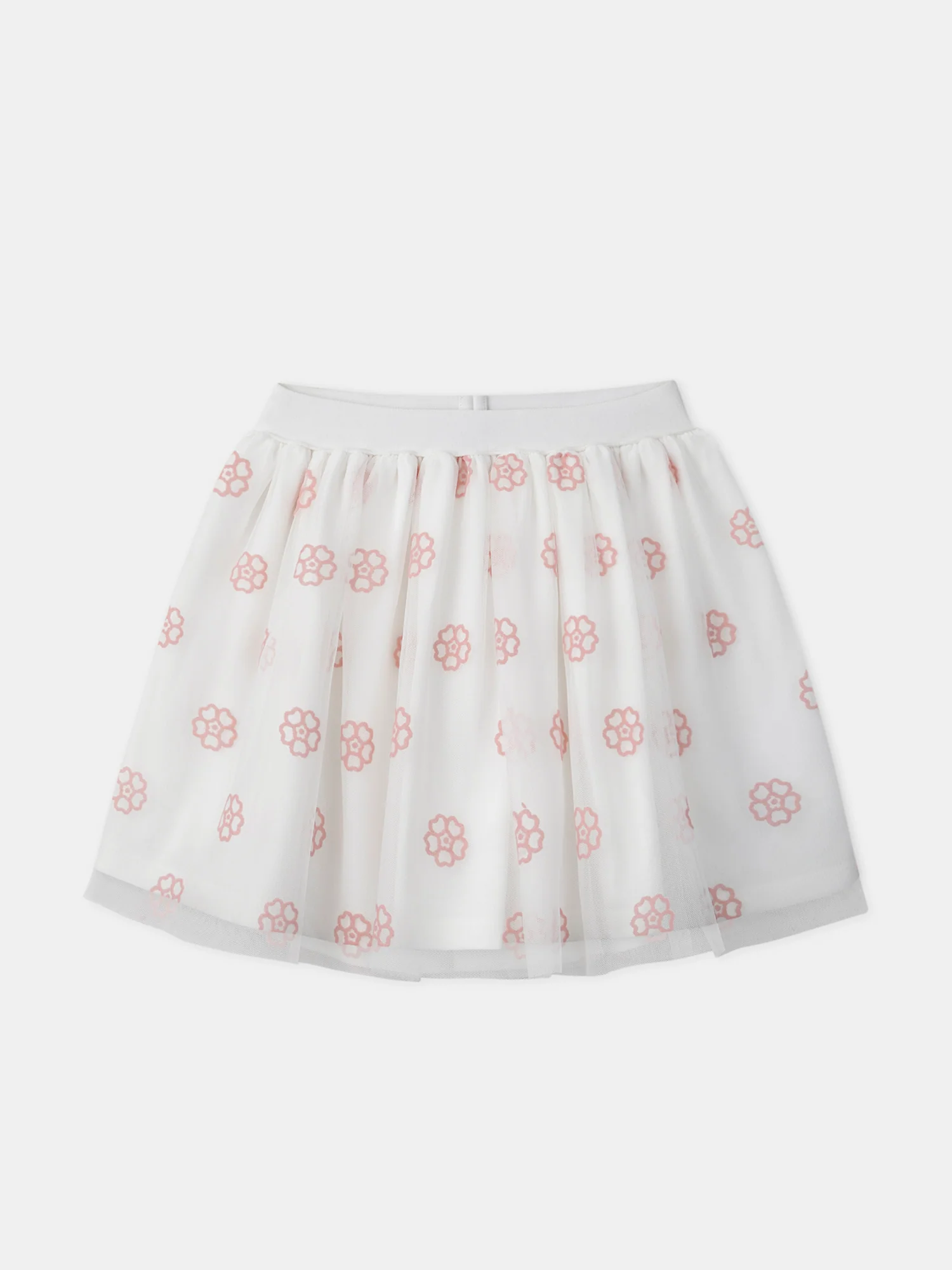 Jupe tutu fleur rose