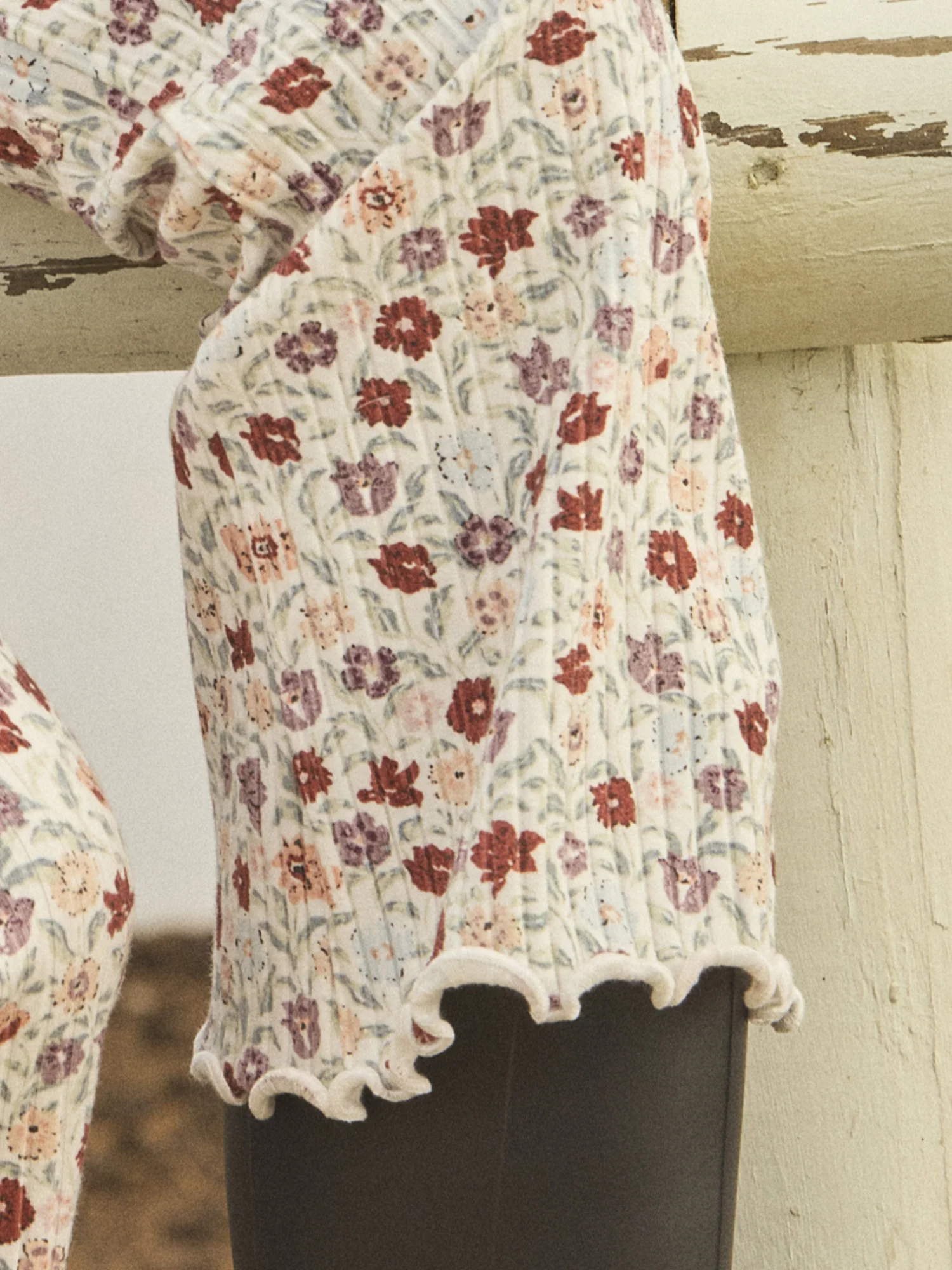 Legging évasé à fleurs - Image 3