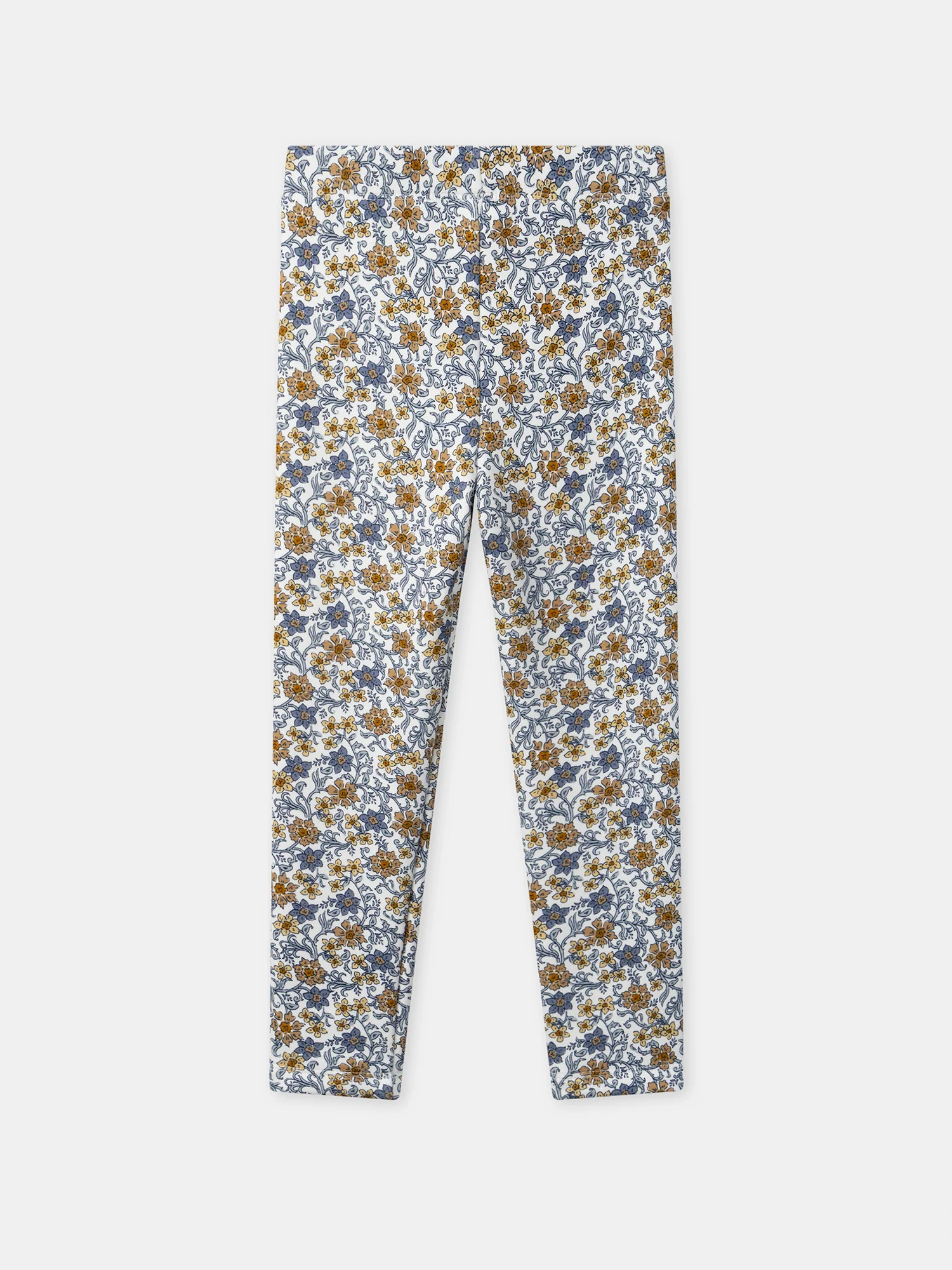 Legging fourré imprimé fleuri Fille - Image 3