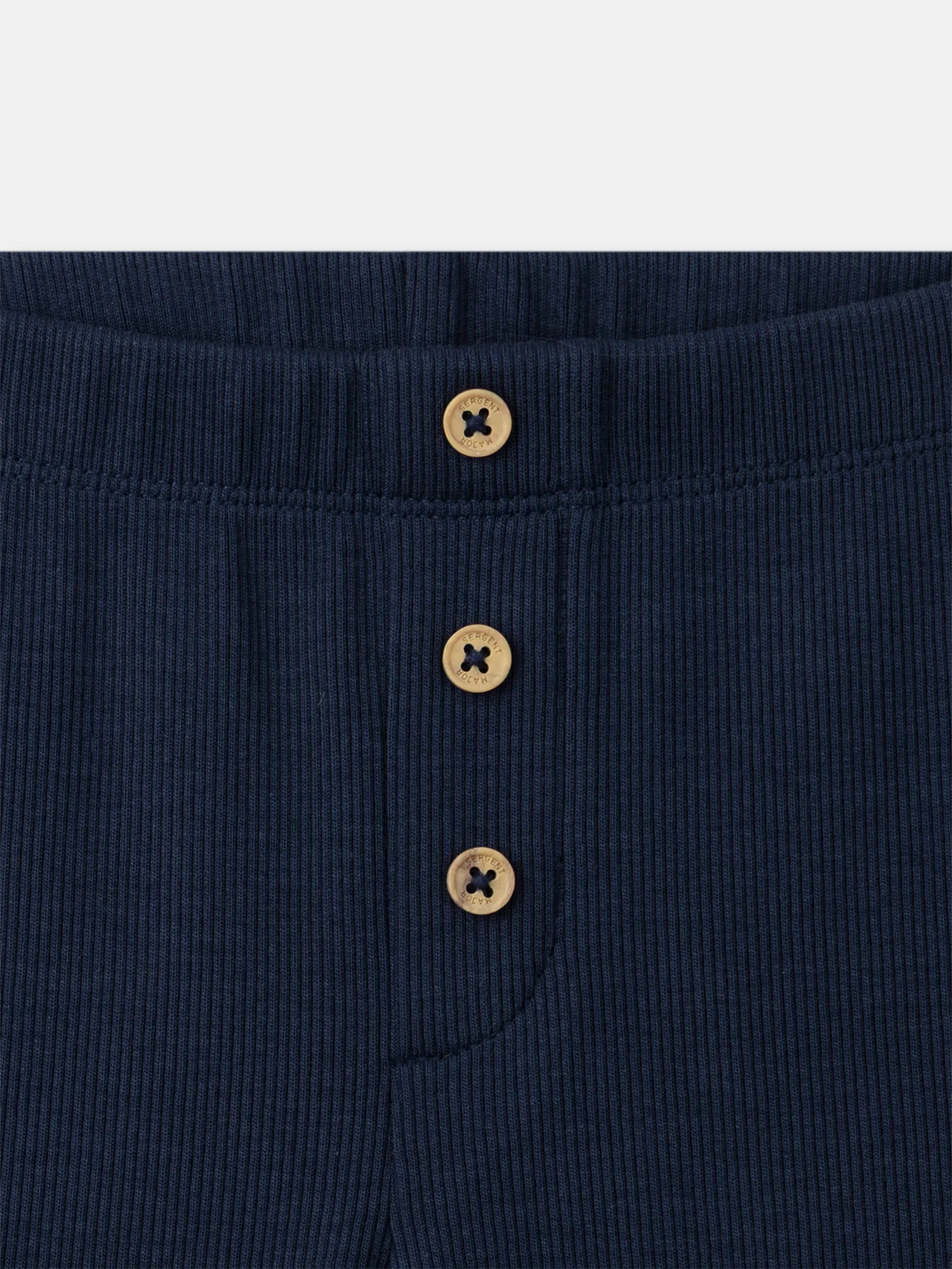 Legging bleu marine évolutif Bébé Mixte - Image 4