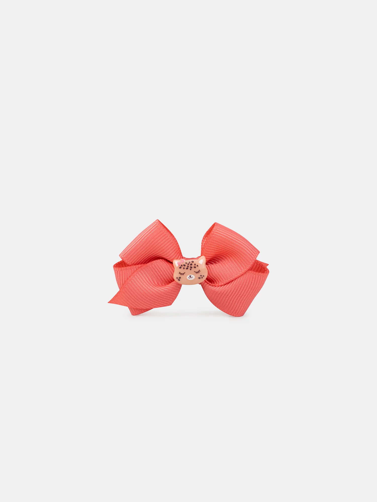 Lot de 2 barrettes nœuds charm léopard Fille - Image 2