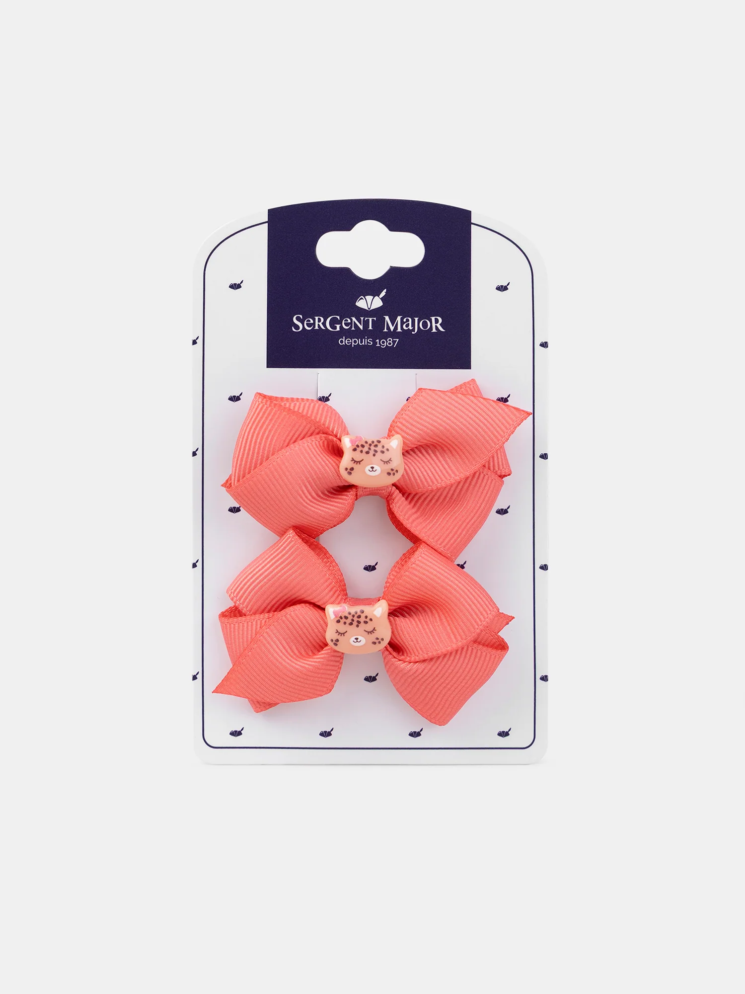 Lot de 2 barrettes nœuds charm léopard Fille - Image 3