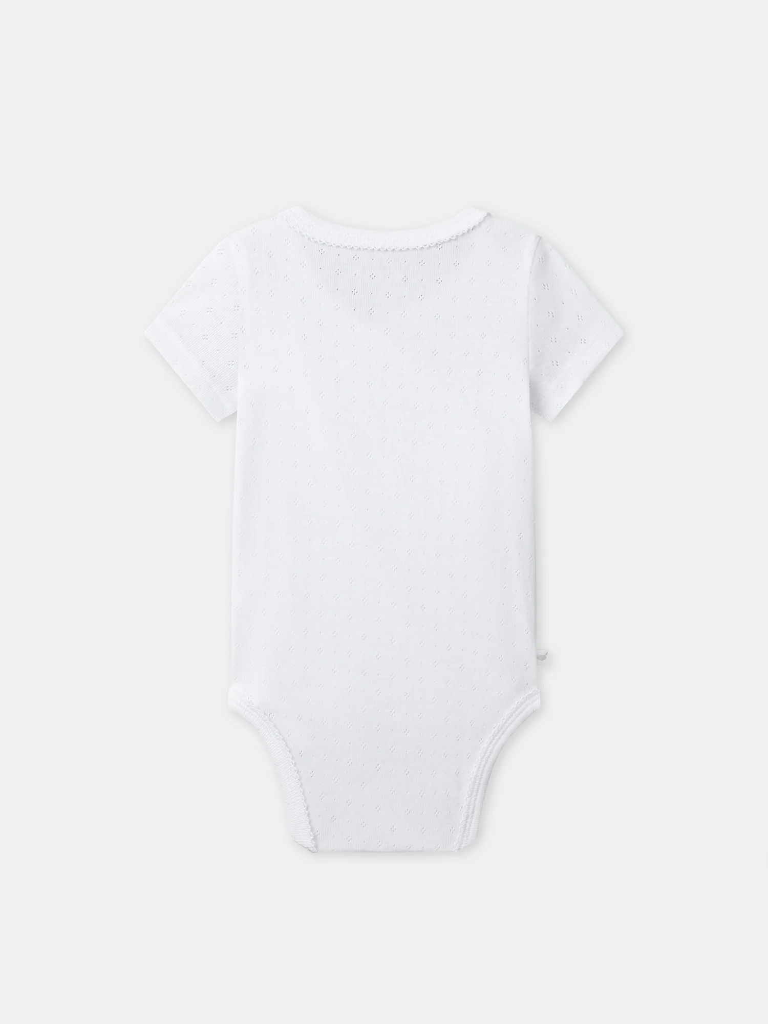 Lot de 2 bodies écru ou imprimé fleuri Naissance Fille - Image 5