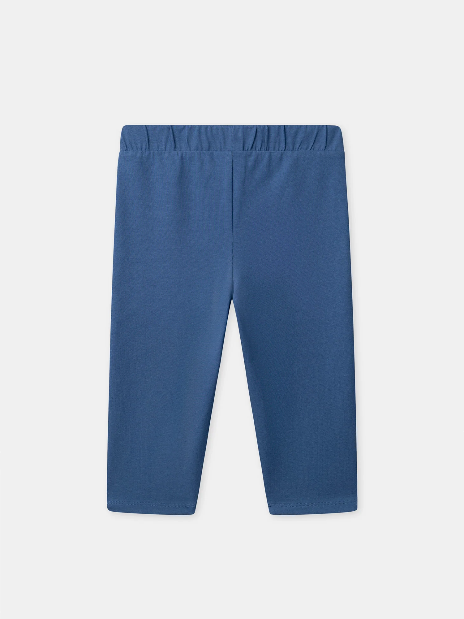 Lot de 2 leggings imprimé citrons ou bleu uni Fille - Image 5