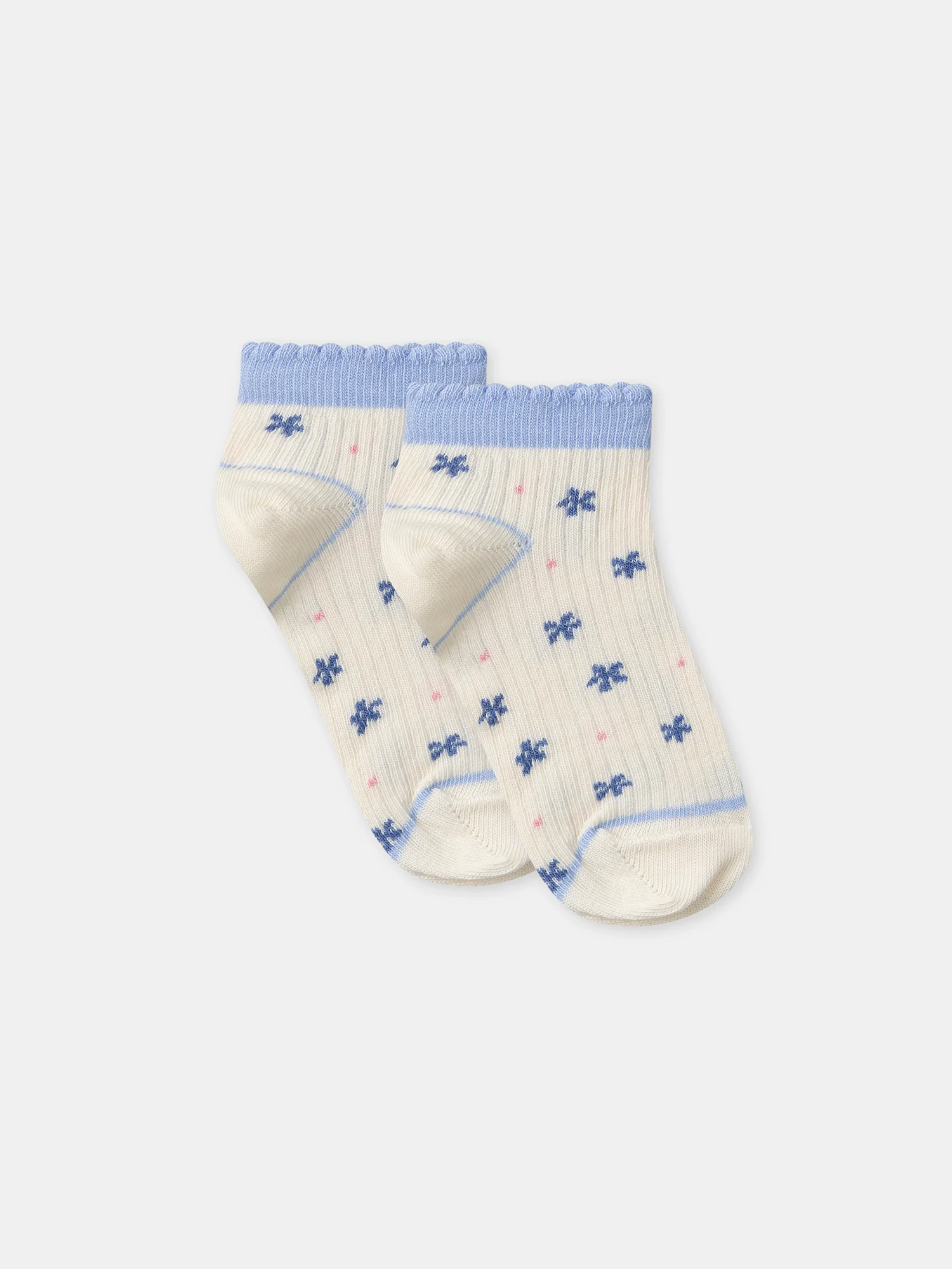 Lot de 3 paires de chaussettes coquillages et étoiles Fille - Image 8