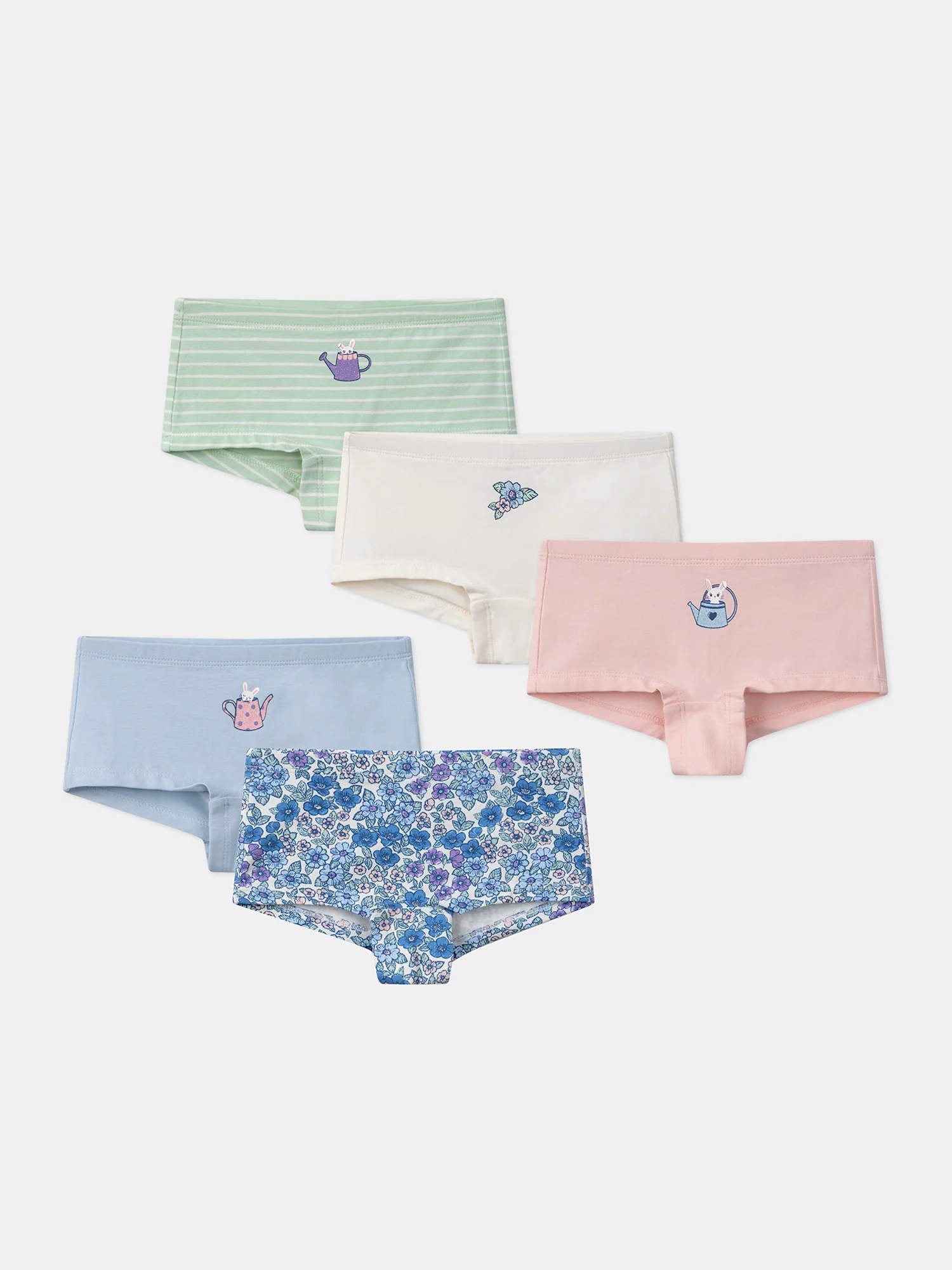 Lot de 5 boxers Lapin en jersey