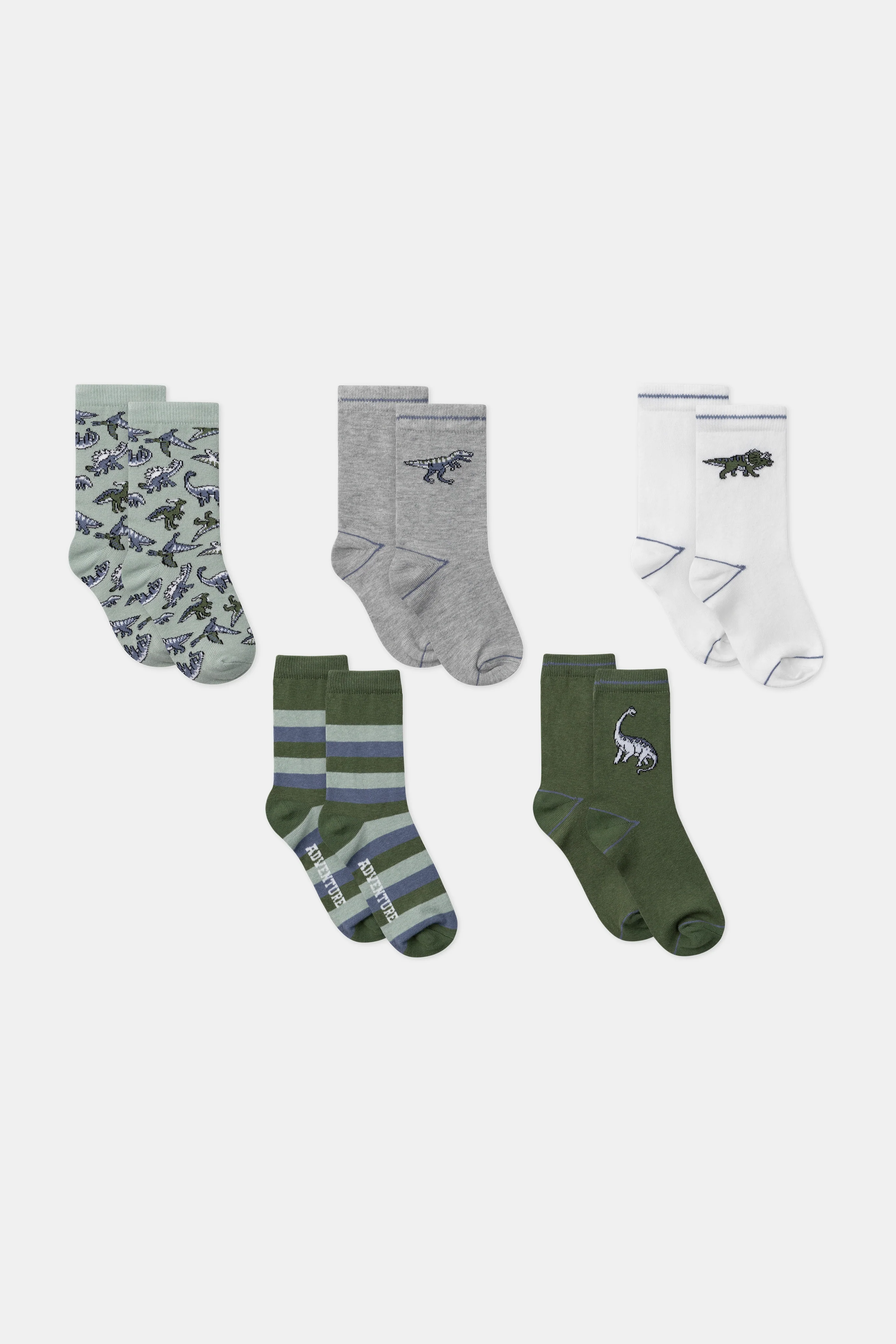 Lot de 5 chaussettes fantaisies