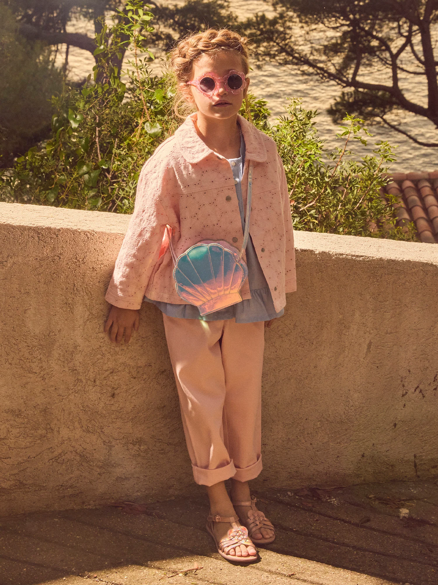 Lunettes de soleil pailletées Fille - Image 3