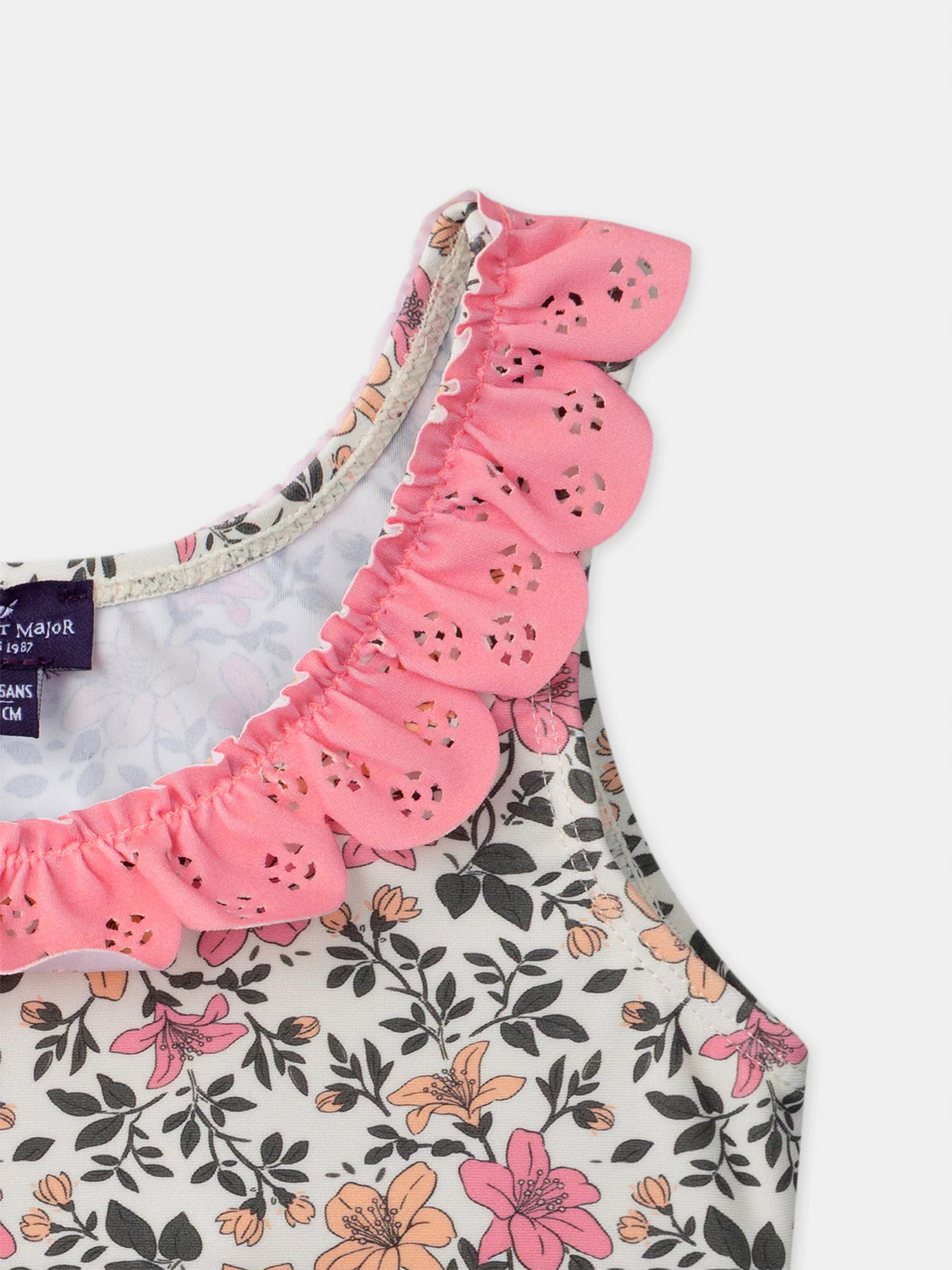 Maillot de bain deux pièces imprimé fleuri Fille - Image 4