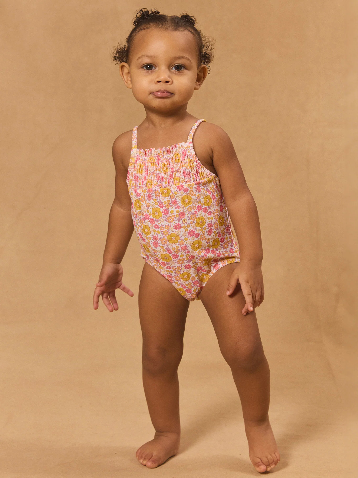 Maillot de bain une pièce imprimé fleuri - Image 4