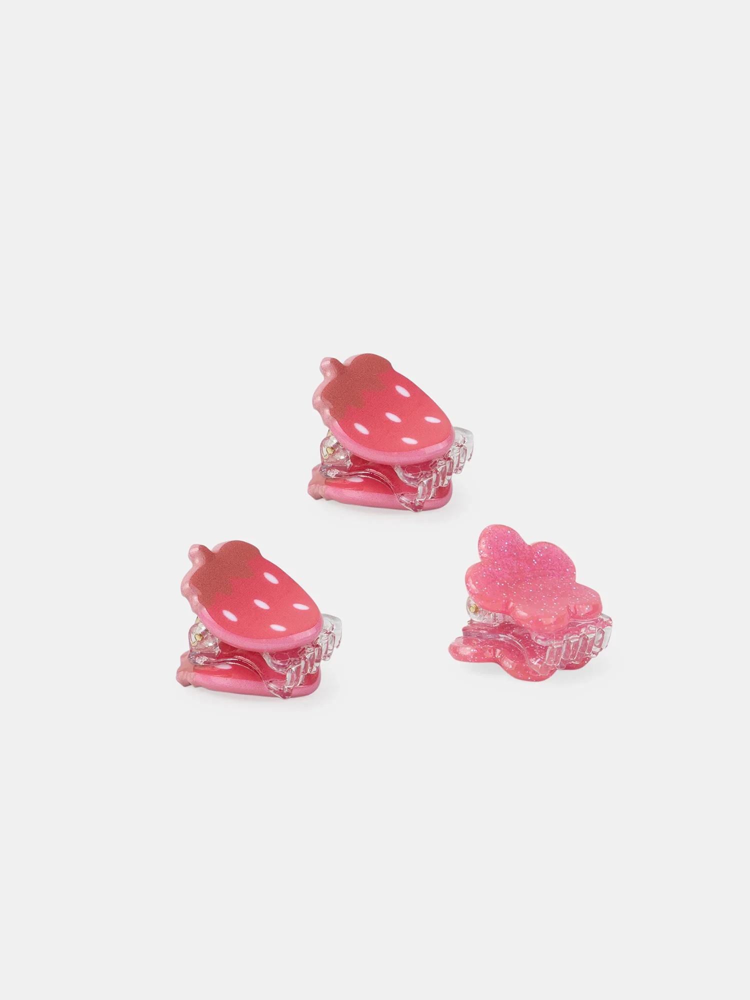 Mini pinces fraises et fleur