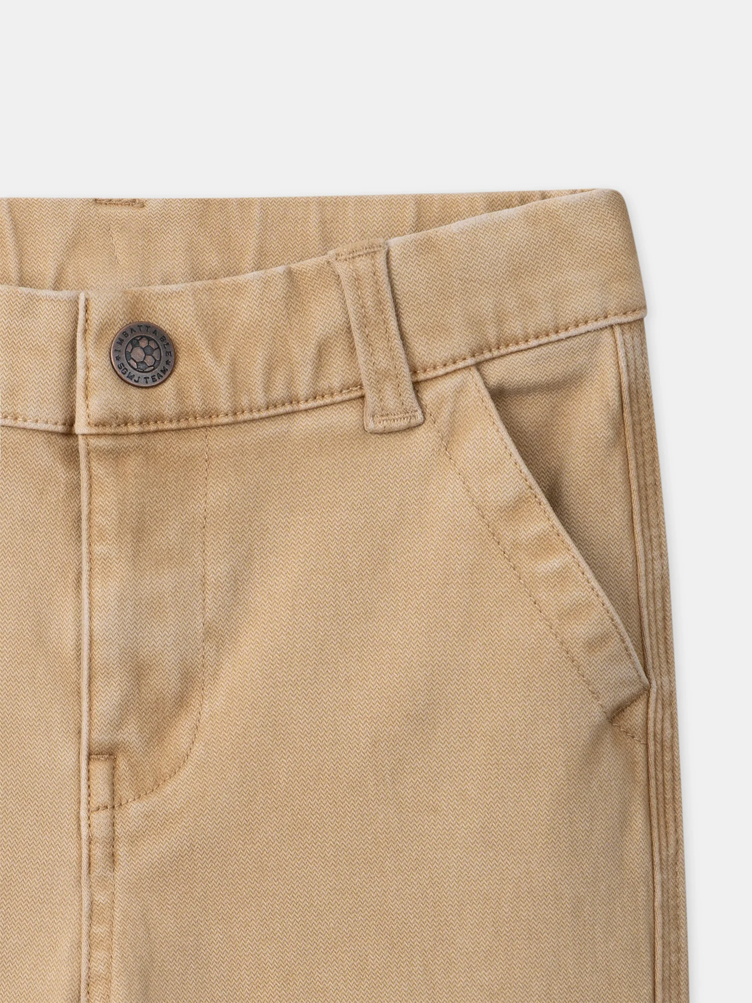 Pantalon Beige Chiné - Image 5