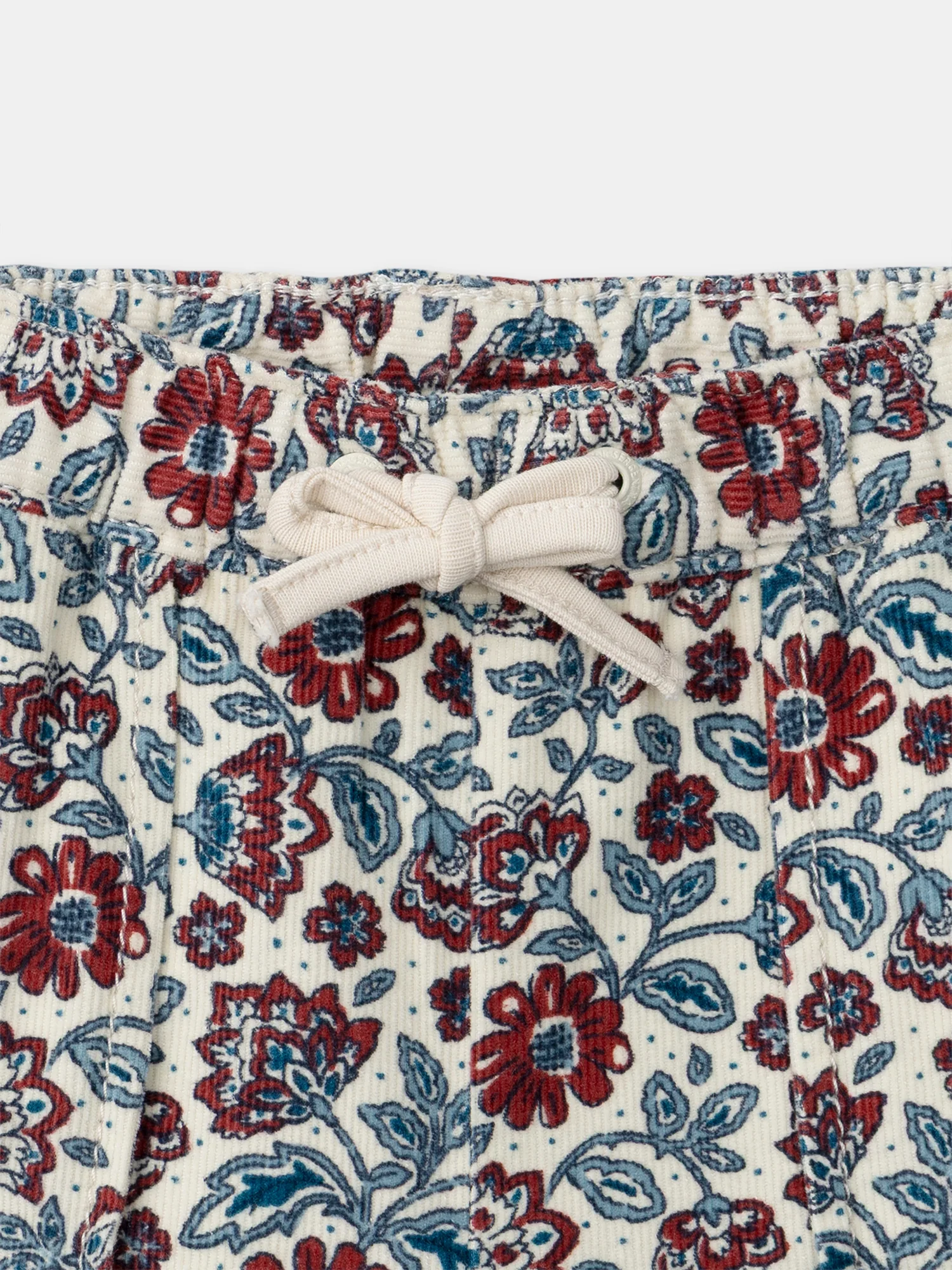 Pantalon fourré imprimé fleuri Bébé Fille - Image 2