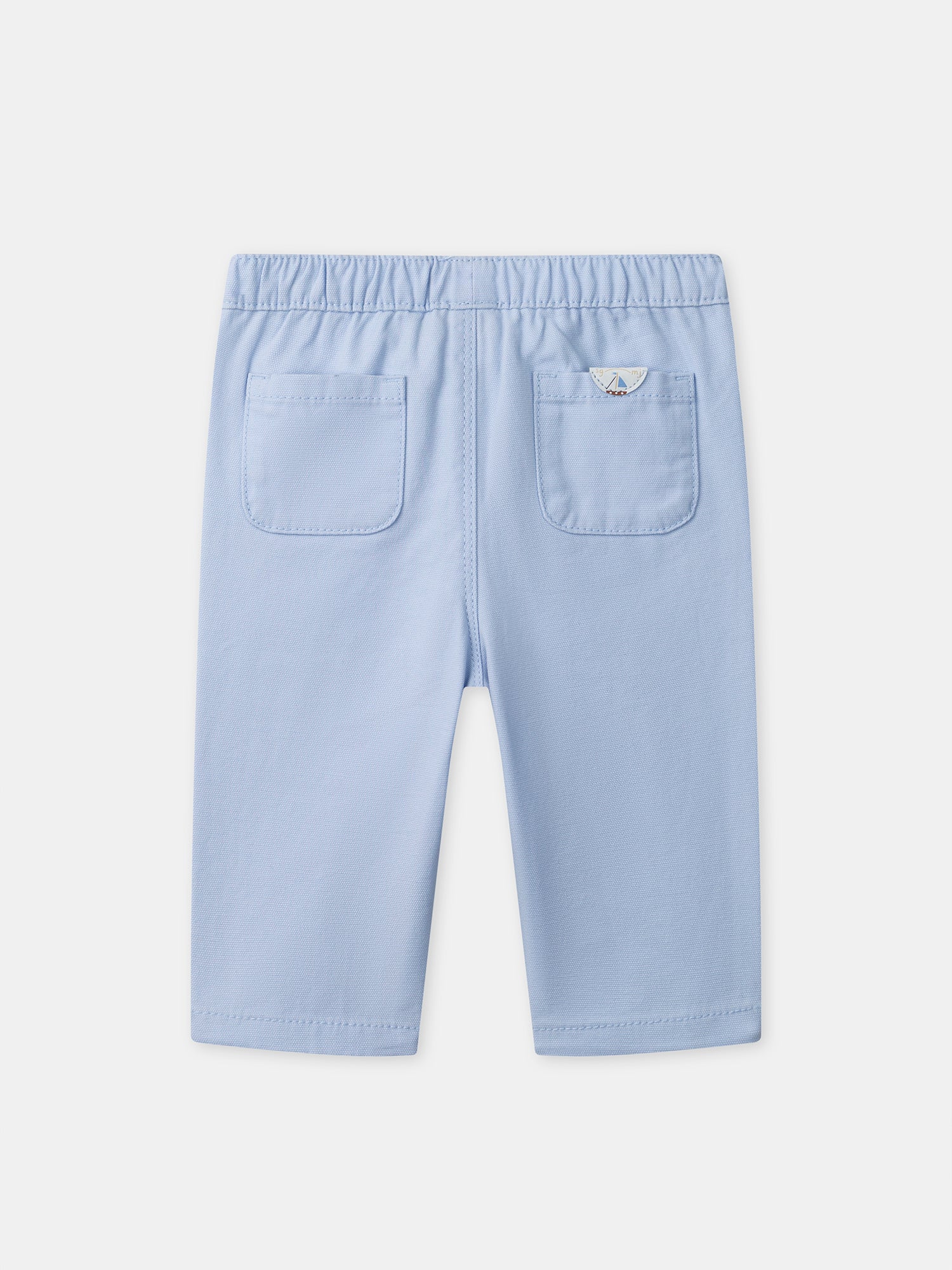 Pantalon bleu ciel Bébé Garçon - Image 4