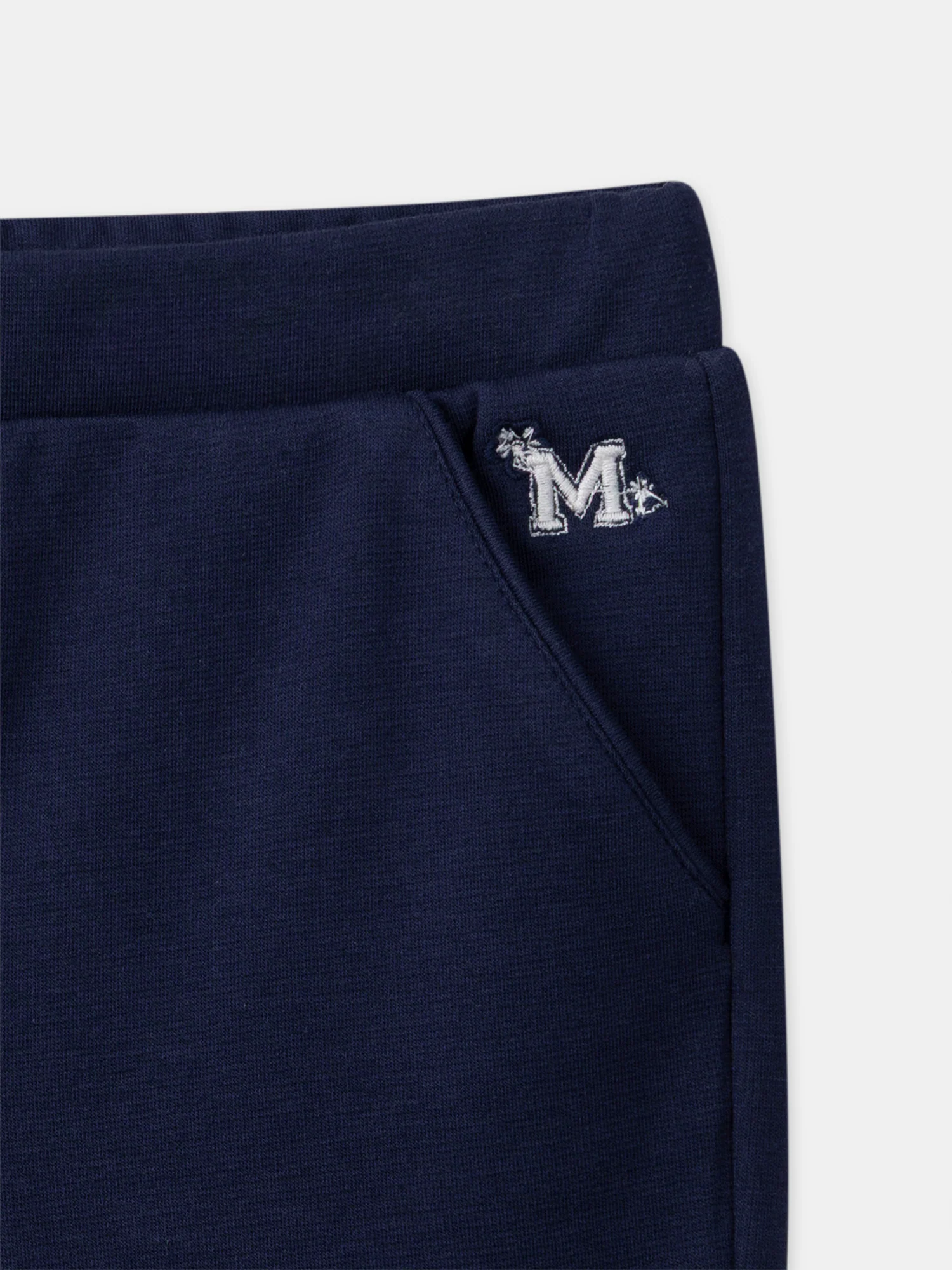 Pantalon flare bleu foncé Fille - Image 2