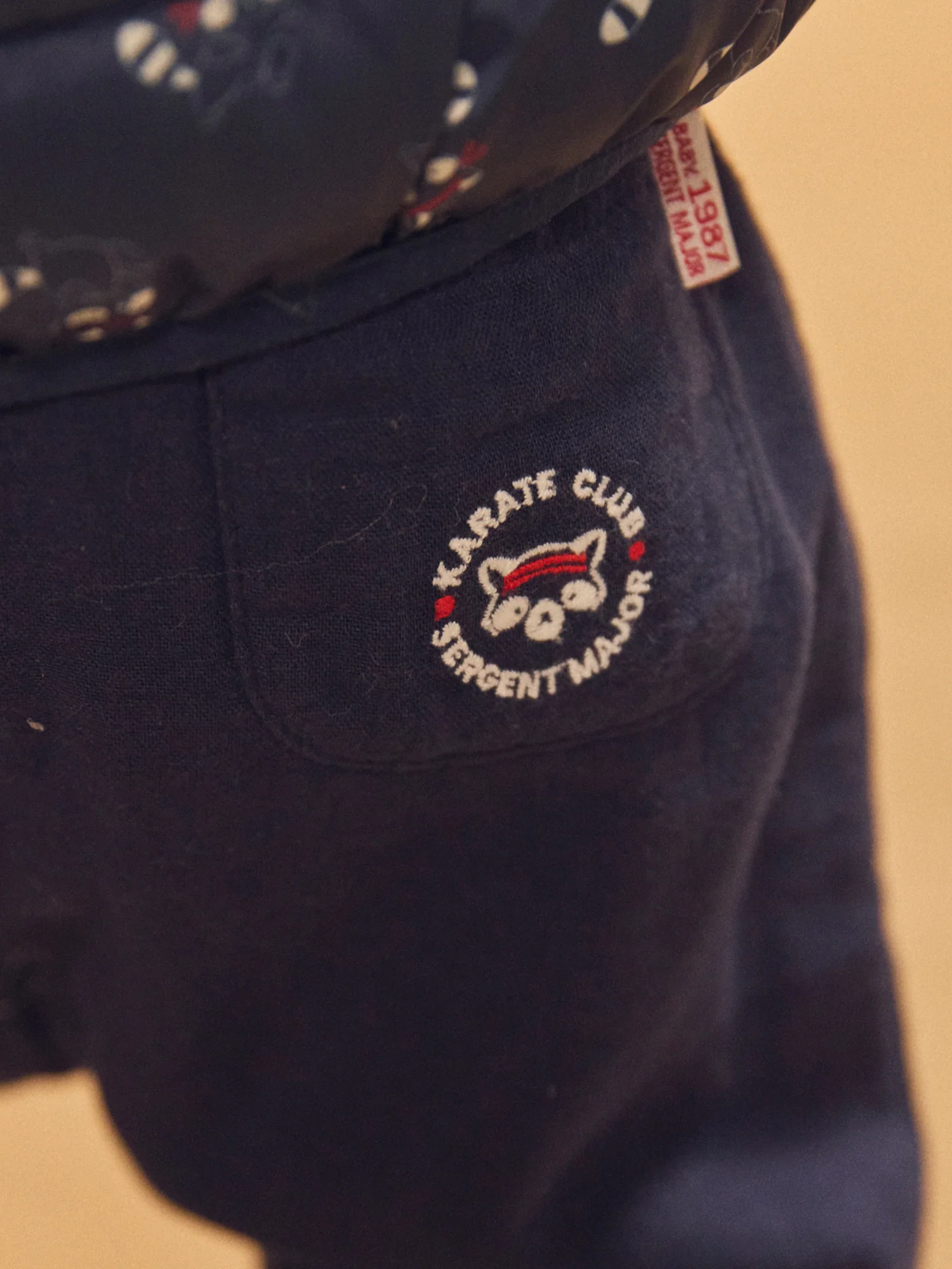 Pantalon bleu marine Bébé Garçon - Image 3