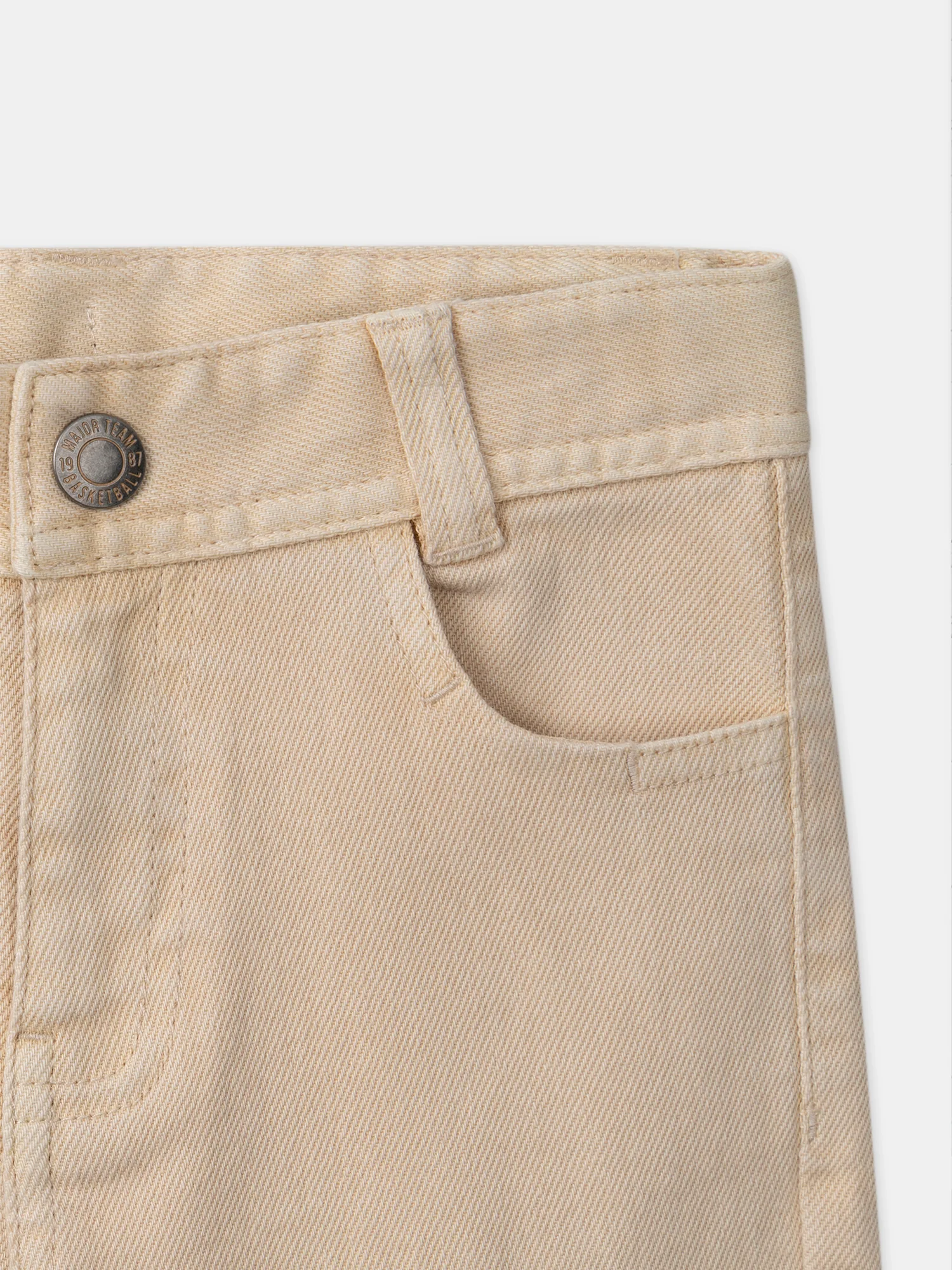 Pantalon Cargo Beige - Image 4