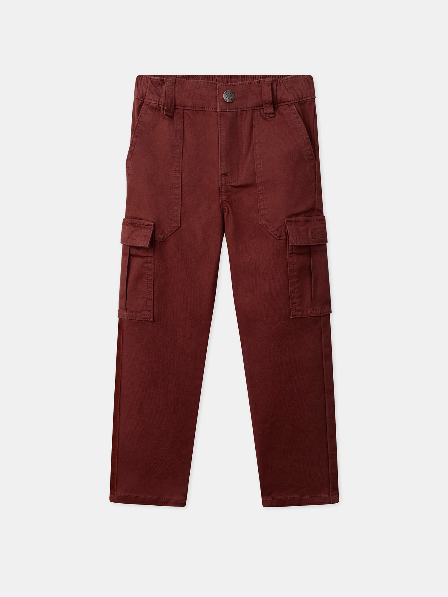 Pantalon Cargo Bordeau