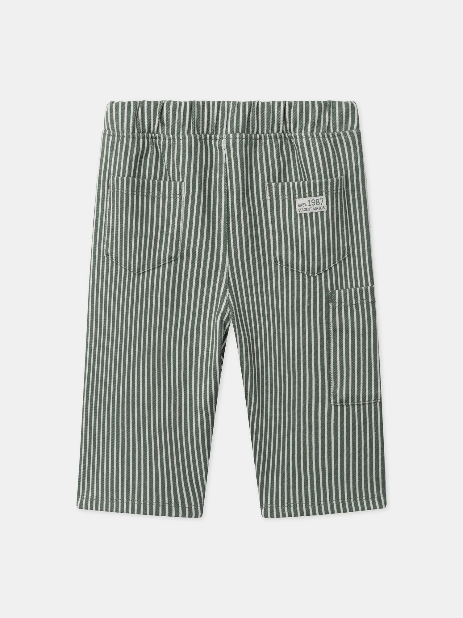 Pantalon confort rayé - Image 9