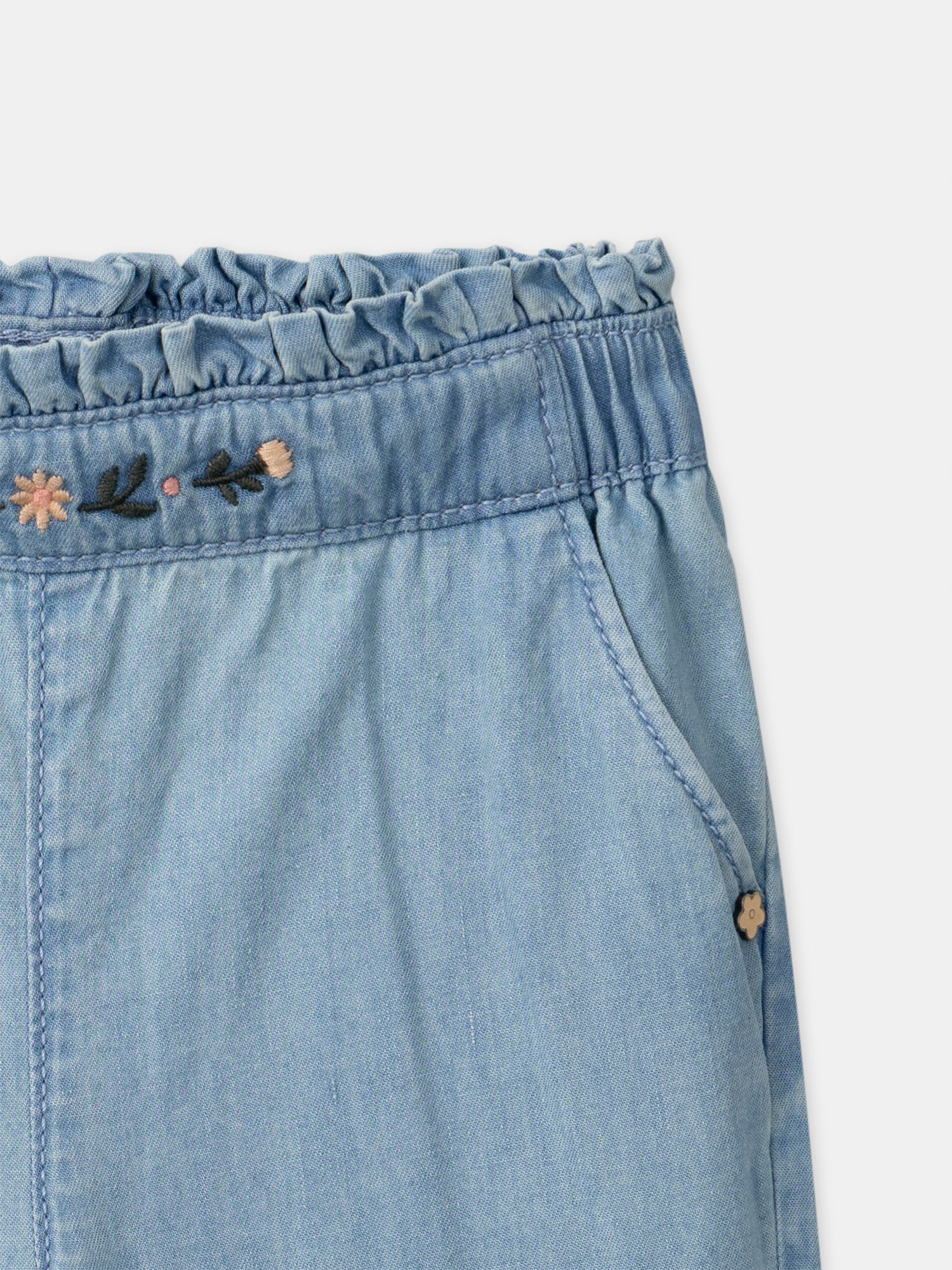 Pantalon denim Bébé Fille - Image 2