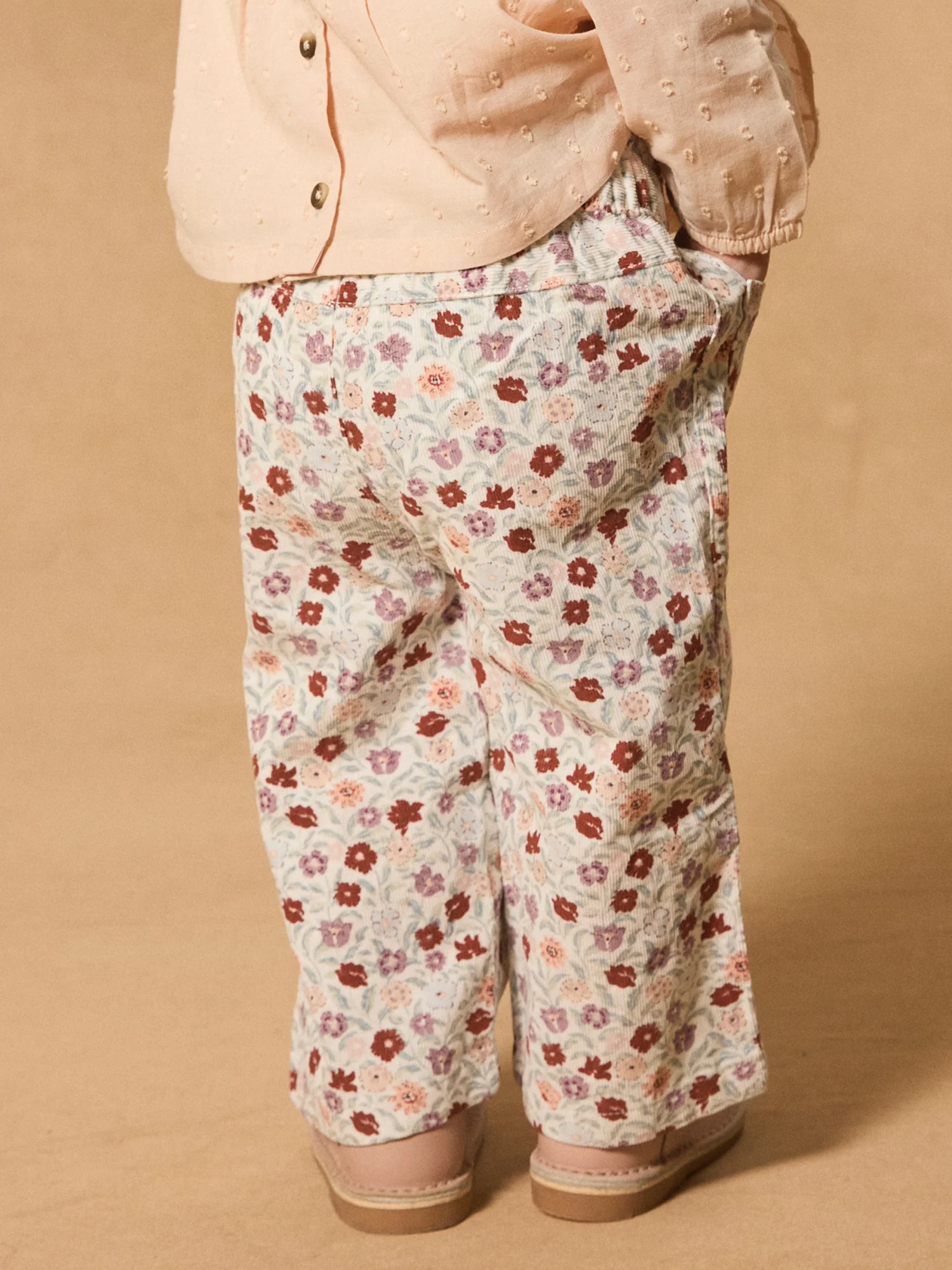 Pantalon évasé imprimé floral - Image 3