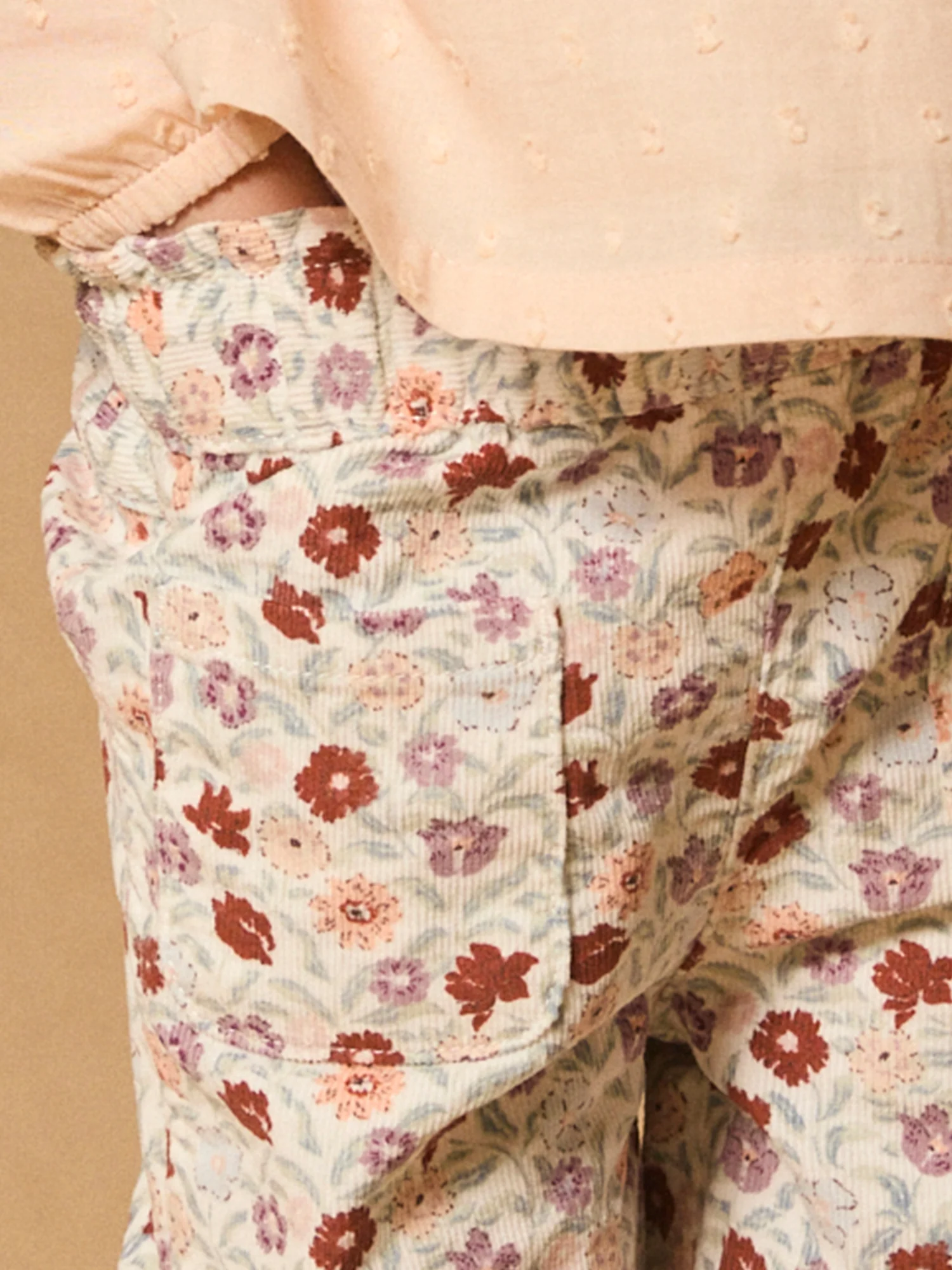Pantalon évasé imprimé floral - Image 4