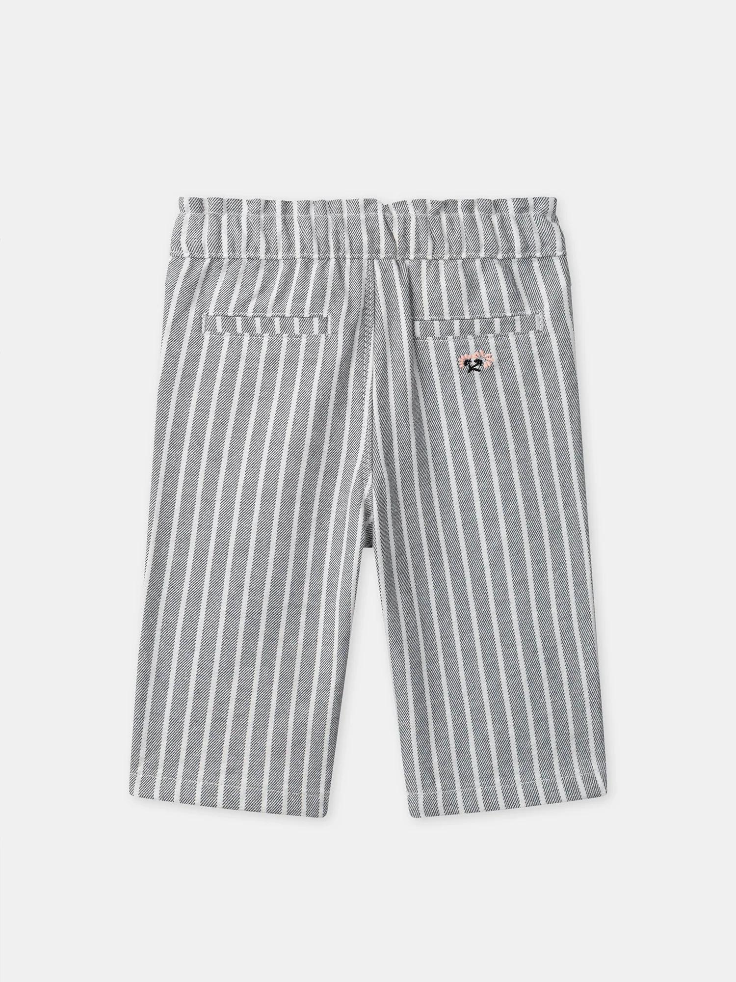 Pantalon à rayures grises Bébé Fille - Image 8