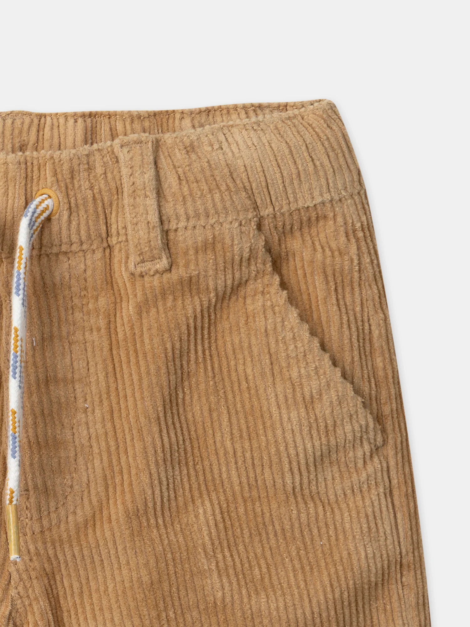 Pantalon marron en velours Garçon - Image 2