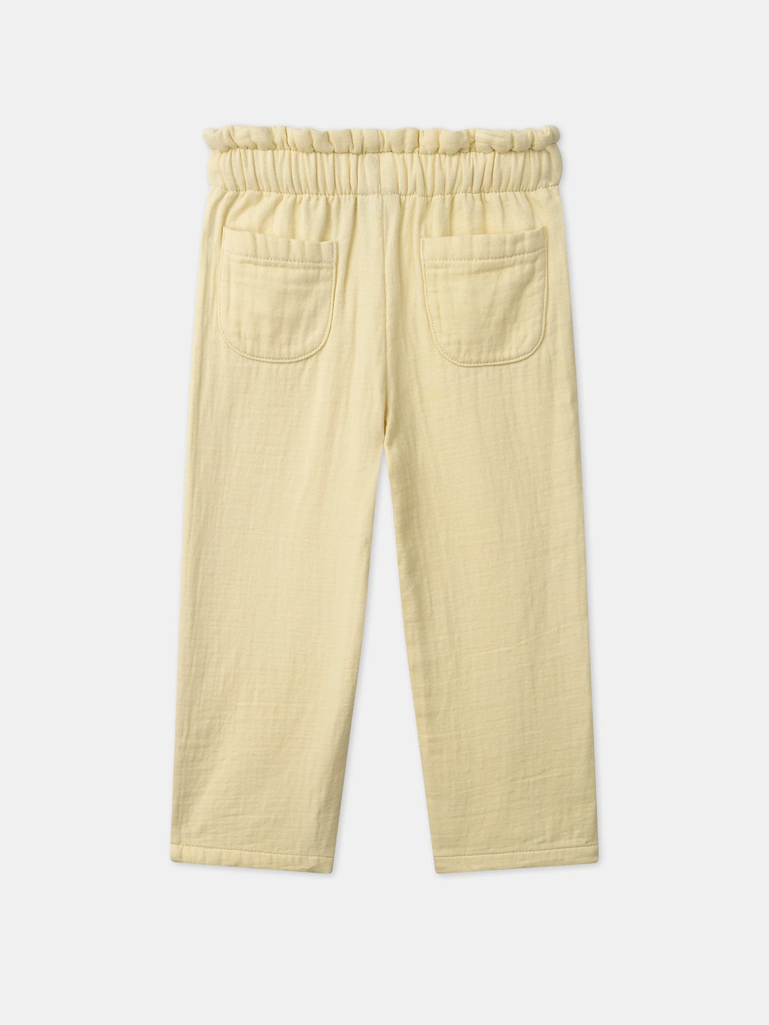 Pantalon jaune brodé - Image 8