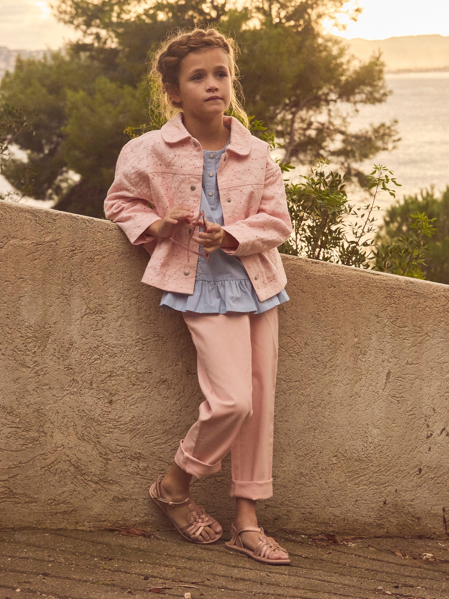 Pantalon rose Fille - Image 3