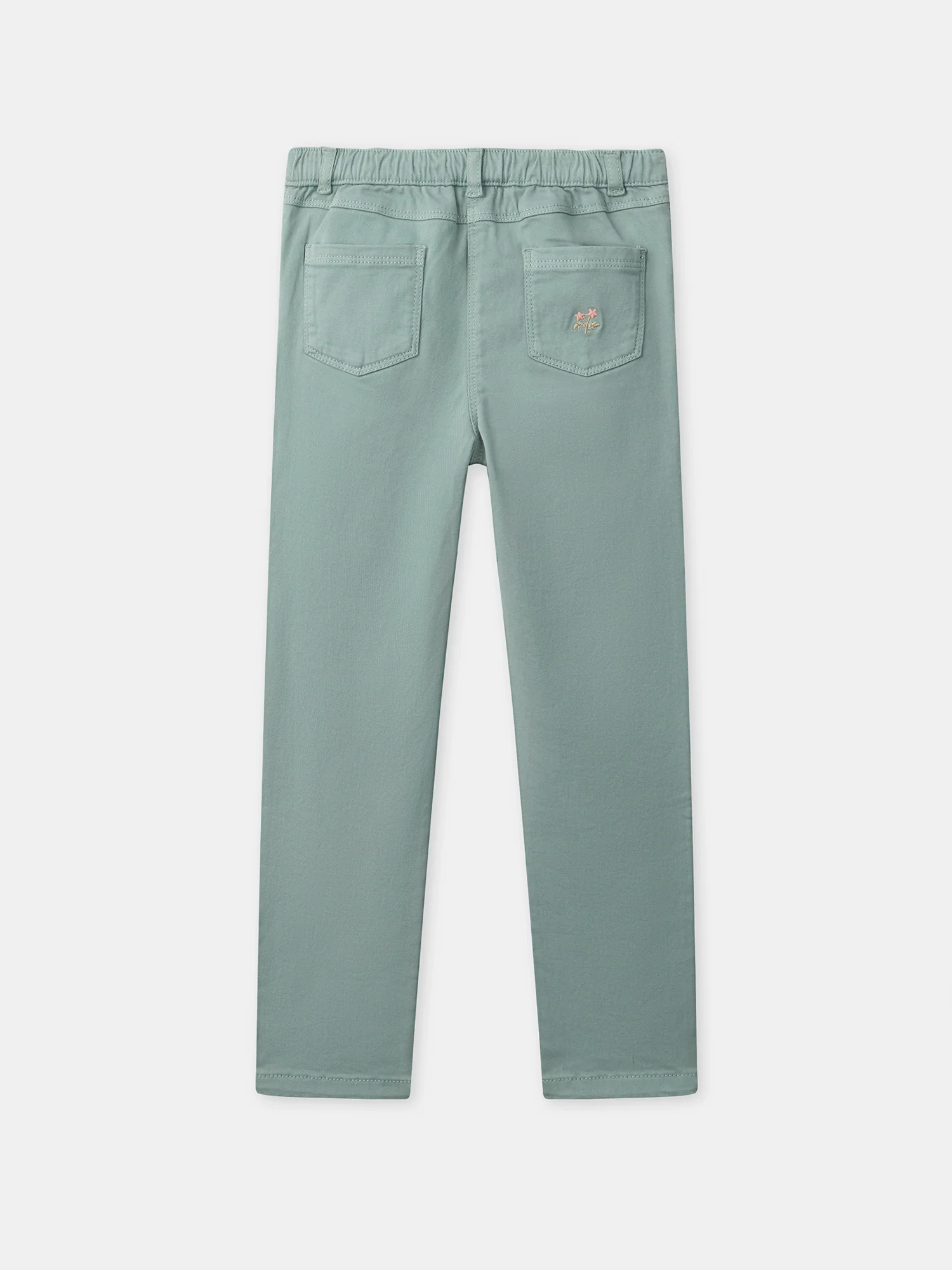 Pantalon vert amande Fille - Image 5
