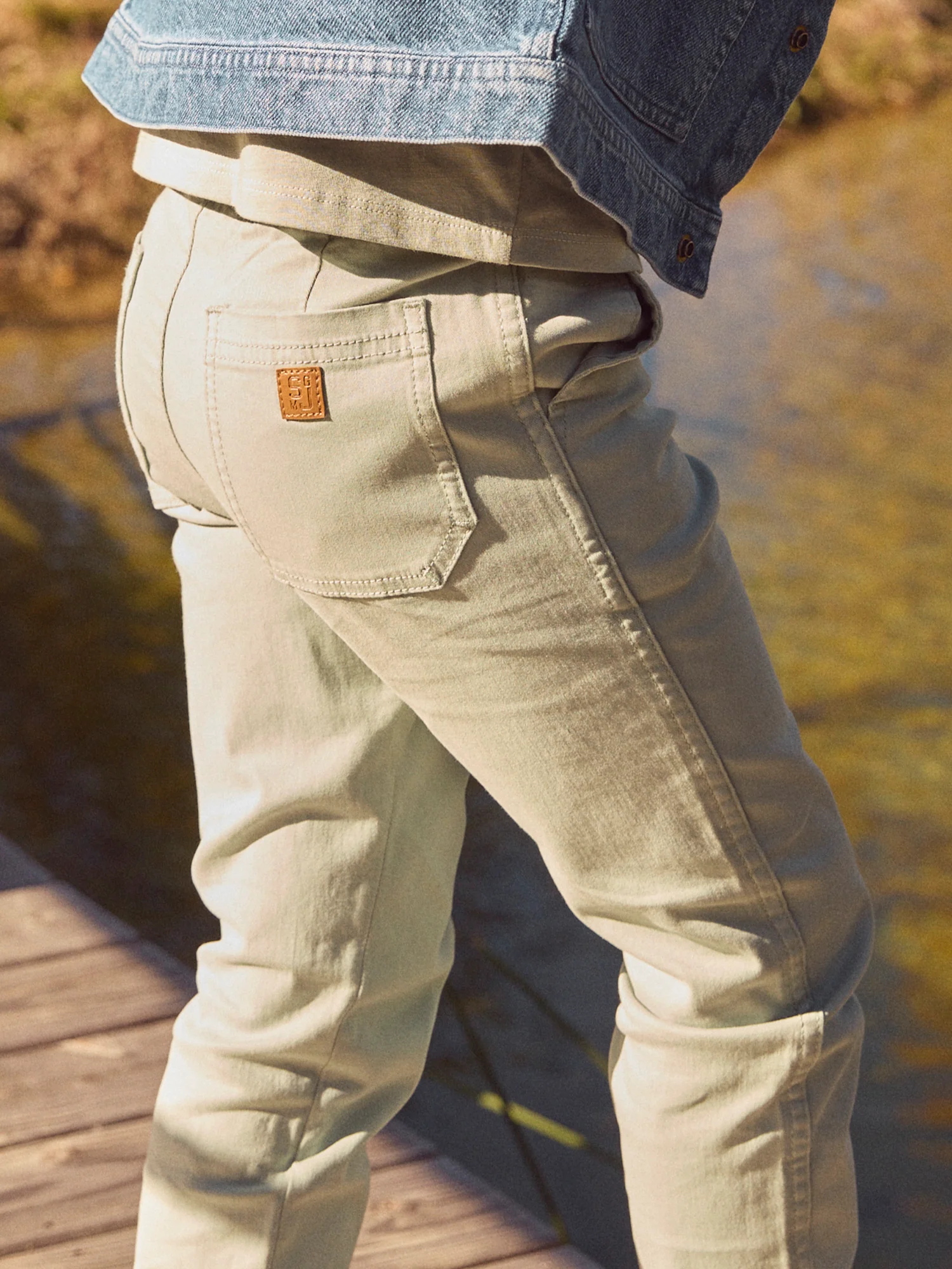 Pantalon vert Garçon - Image 3